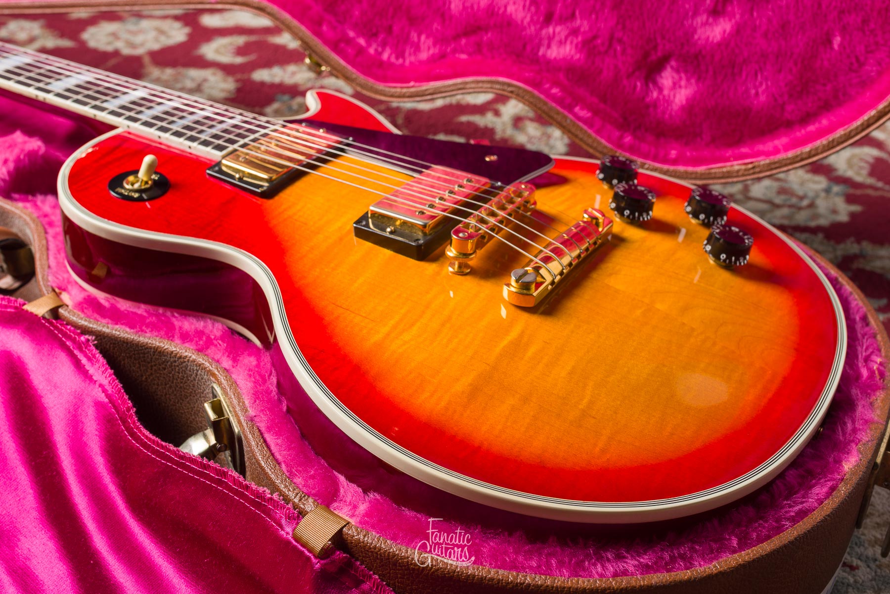 Gibson Les Paul Custom 1993 - Cherry Sunburst #91813311 Segunda Mano