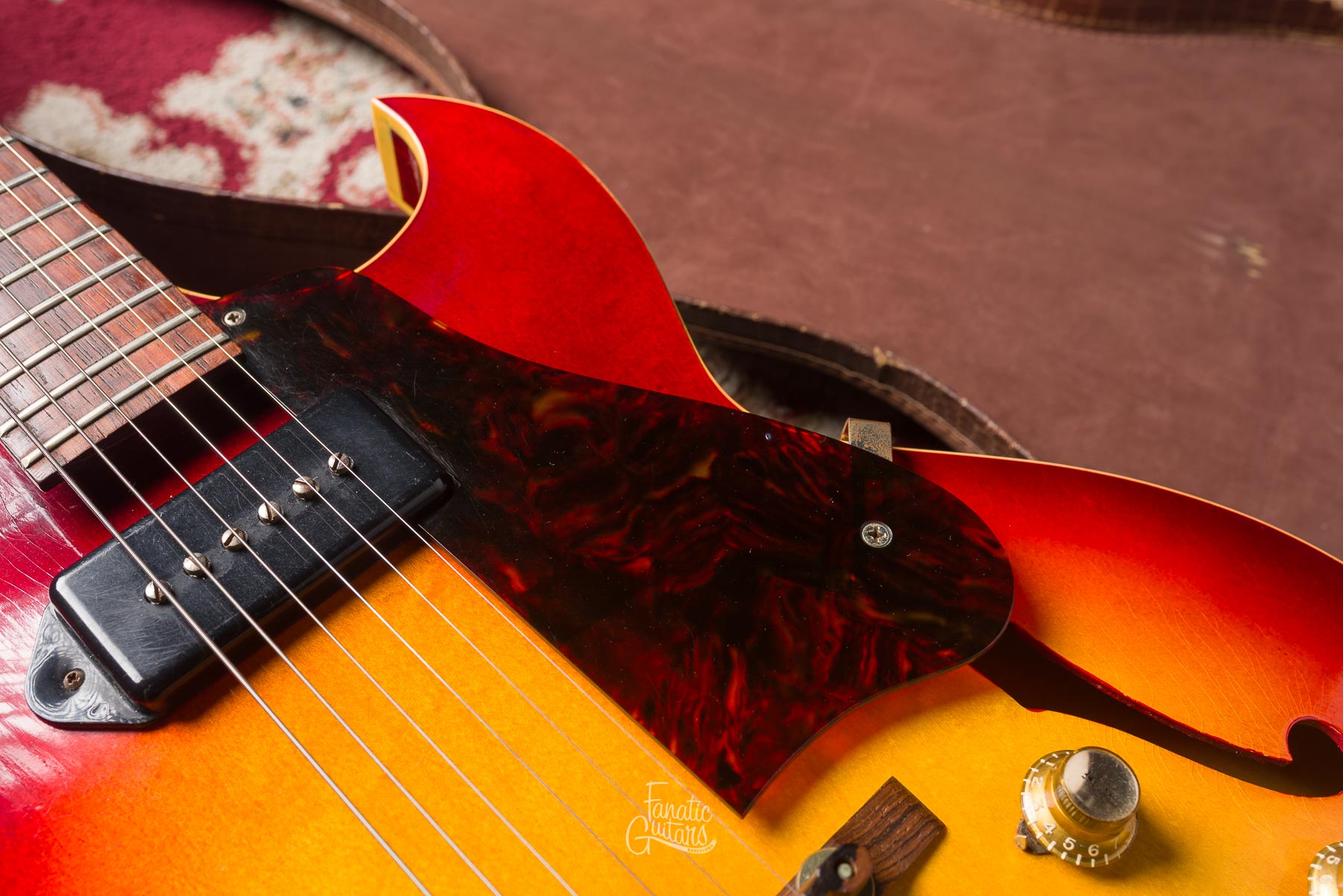 Gibson ES-125TC 1964 - Cherry Sunburst #23565 Segunda Mano