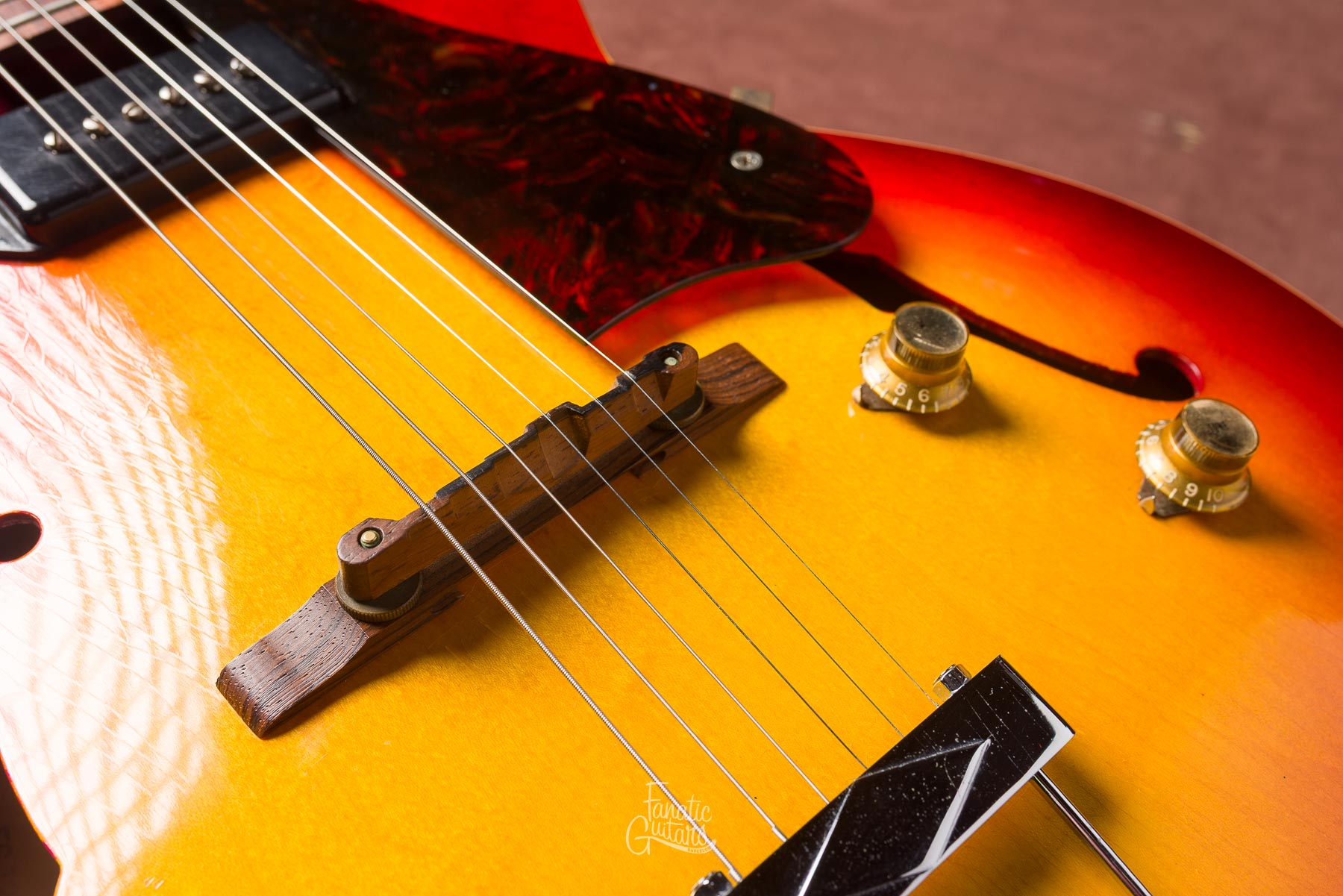 Gibson ES-125TC 1964 - Cherry Sunburst #23565 Segunda Mano