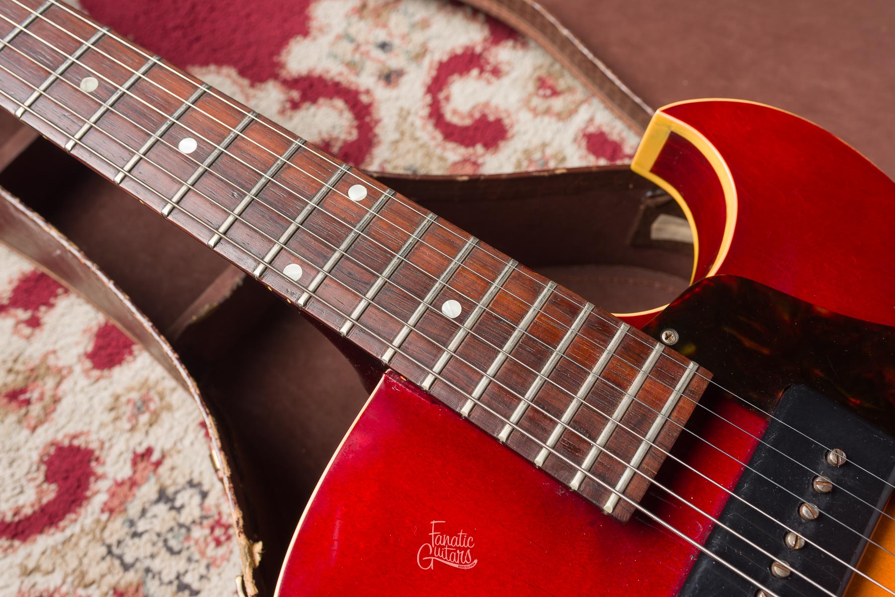 Gibson ES-125TC 1964 - Cherry Sunburst #23565 Segunda Mano