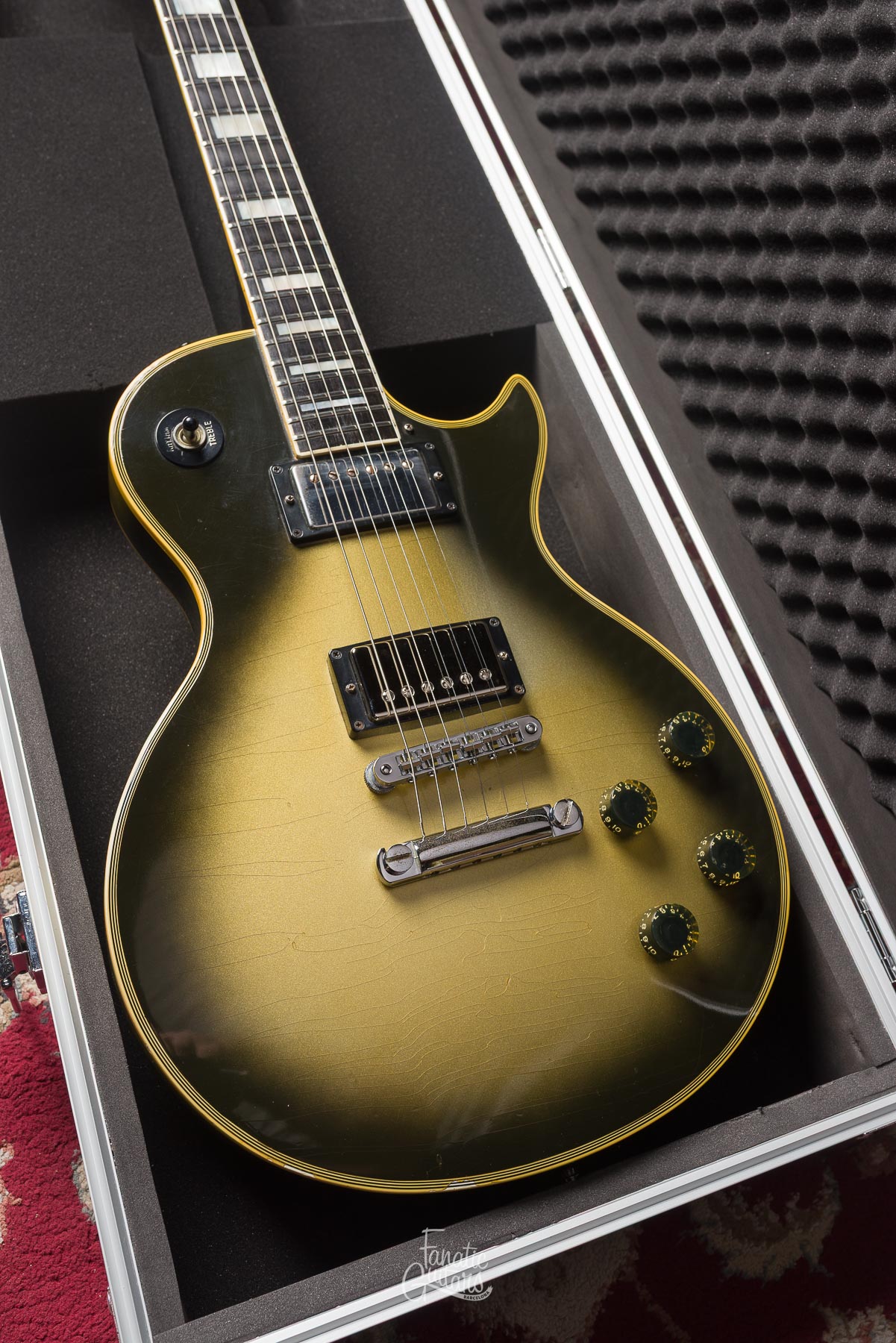 Gibson Les Paul Custom 1978 - Silverburst #72208560 Segunda Mano