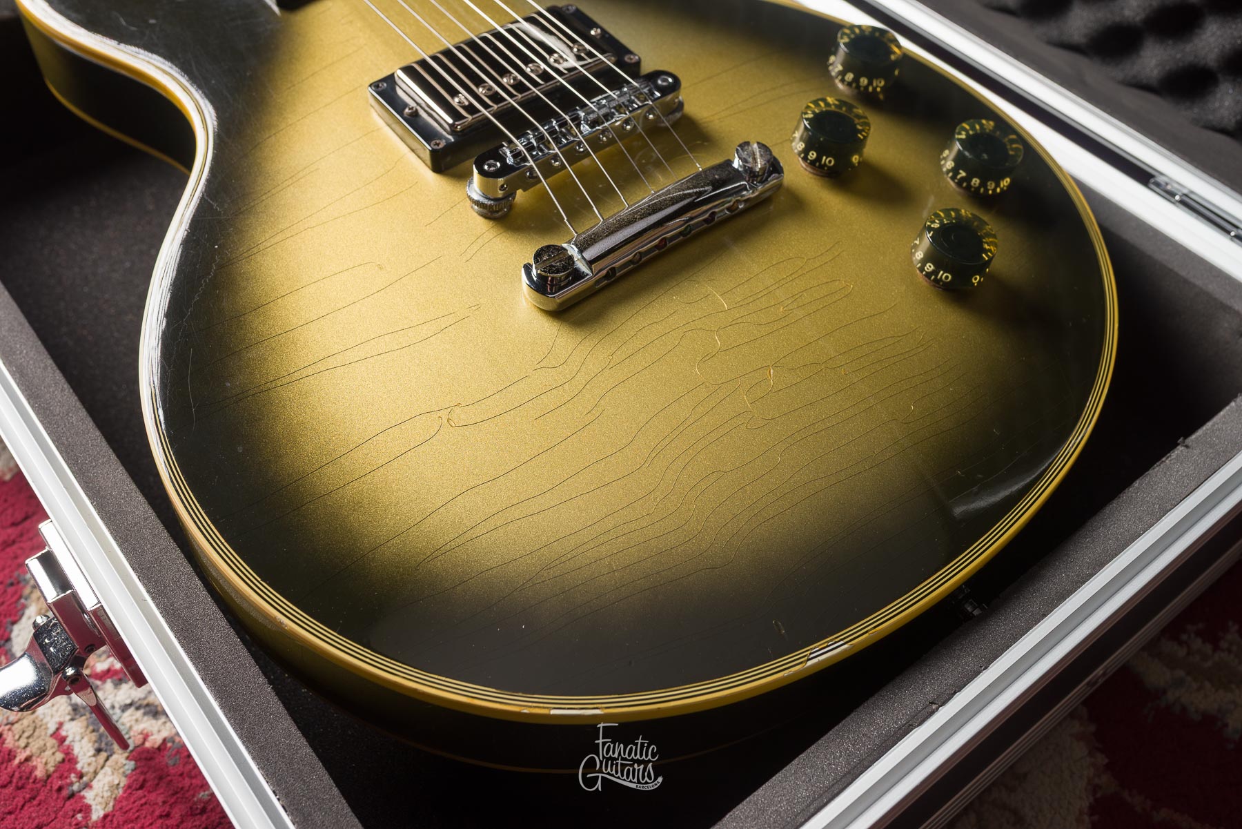 Gibson Les Paul Custom 1978 - Silverburst #72208560 Segunda Mano