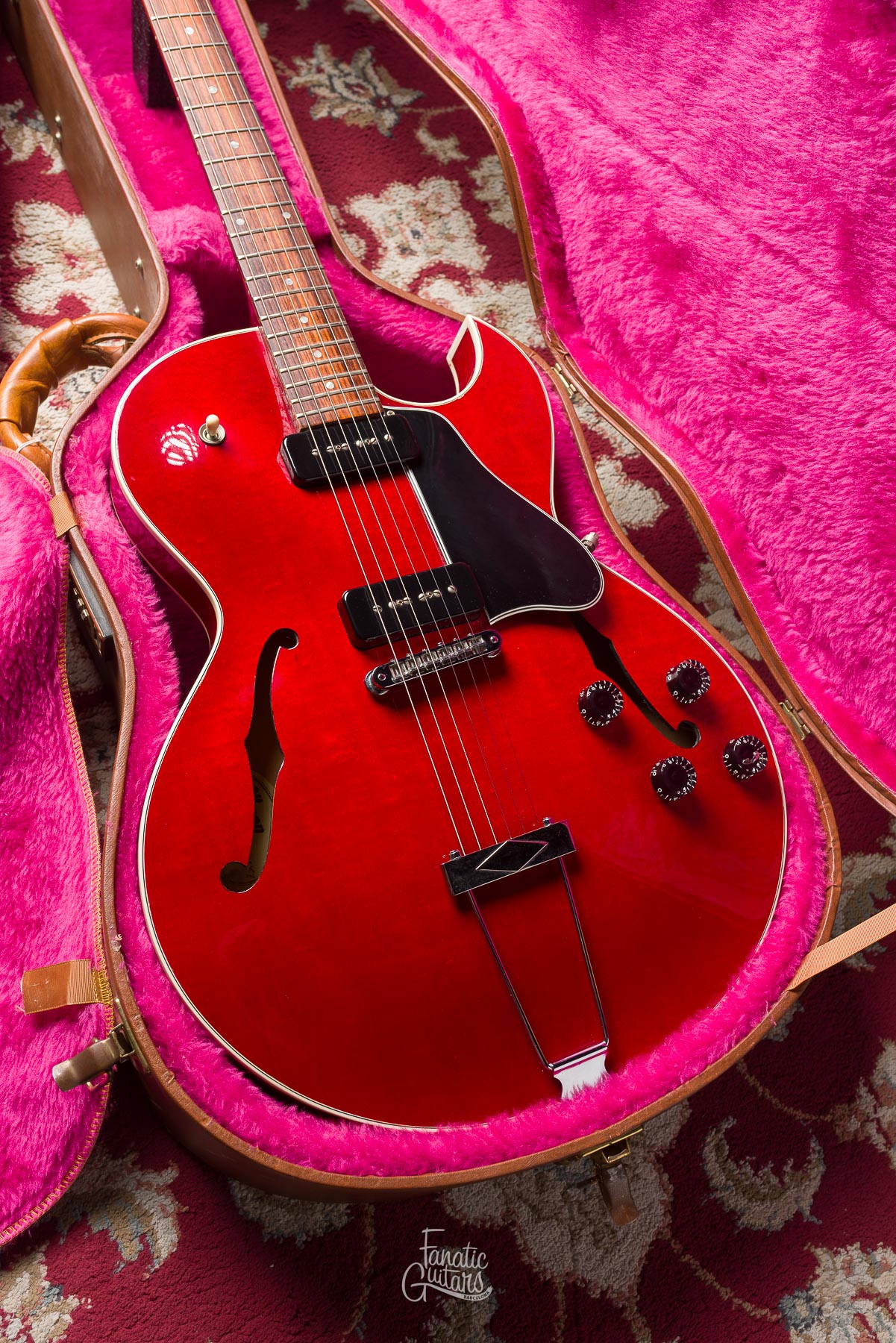 Gibson ES-135 1992 - Cherry #92802457 Segunda Mano