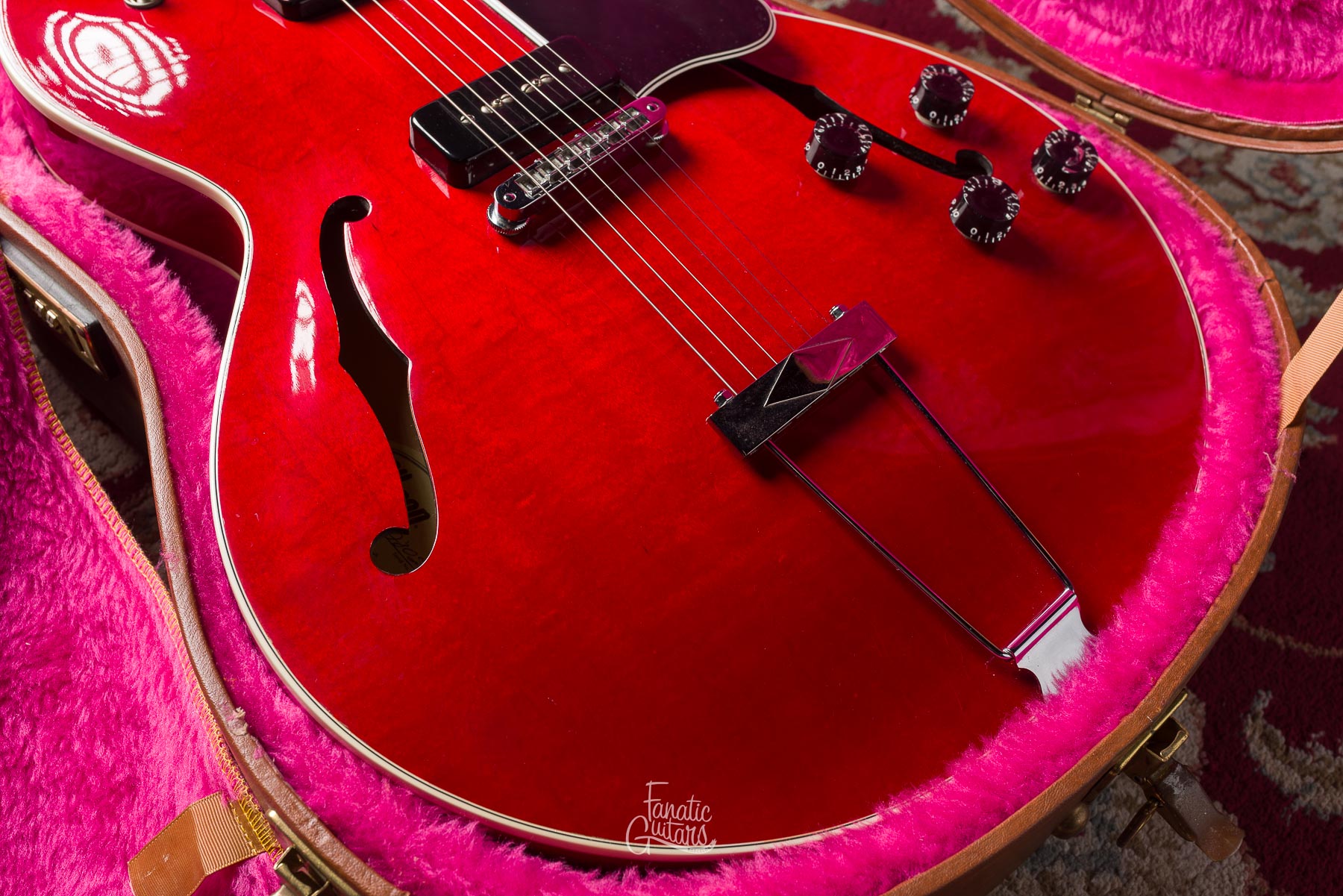 Gibson ES-135 1992 - Cherry #92802457 Segunda Mano