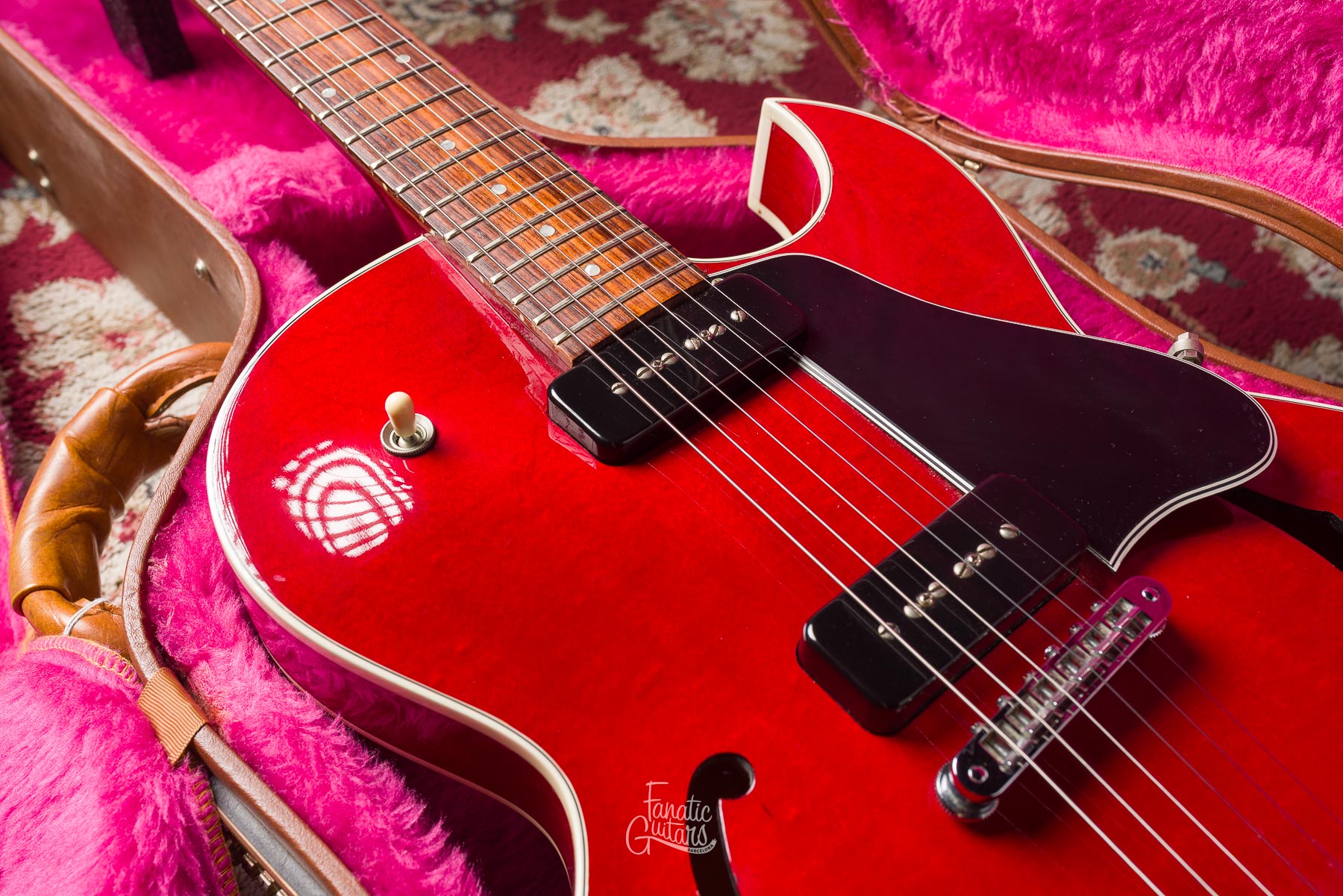 Gibson ES-135 1992 - Cherry #92802457 Segunda Mano