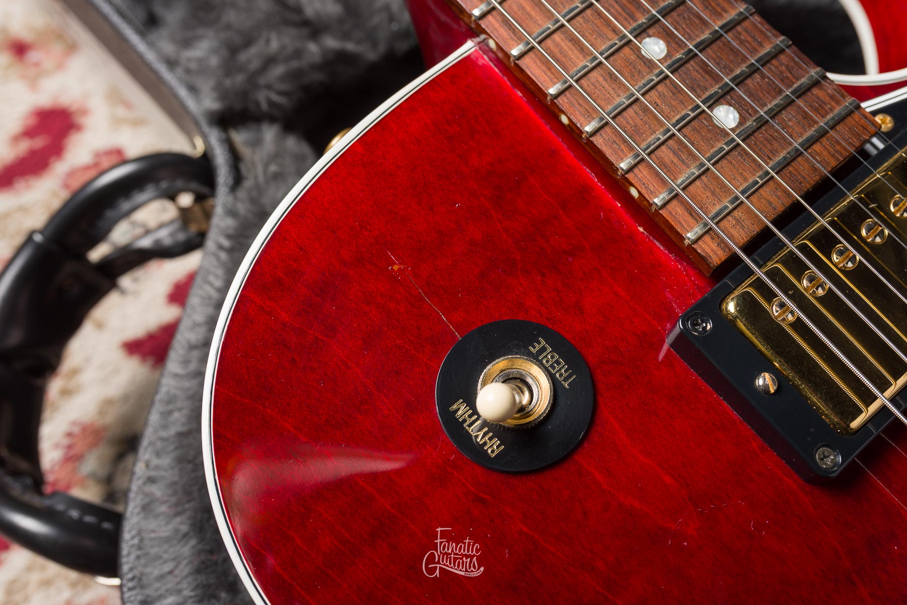 Gibson ES-135 Bigsby 2002 - Cherry #02032738 Segunda Mano