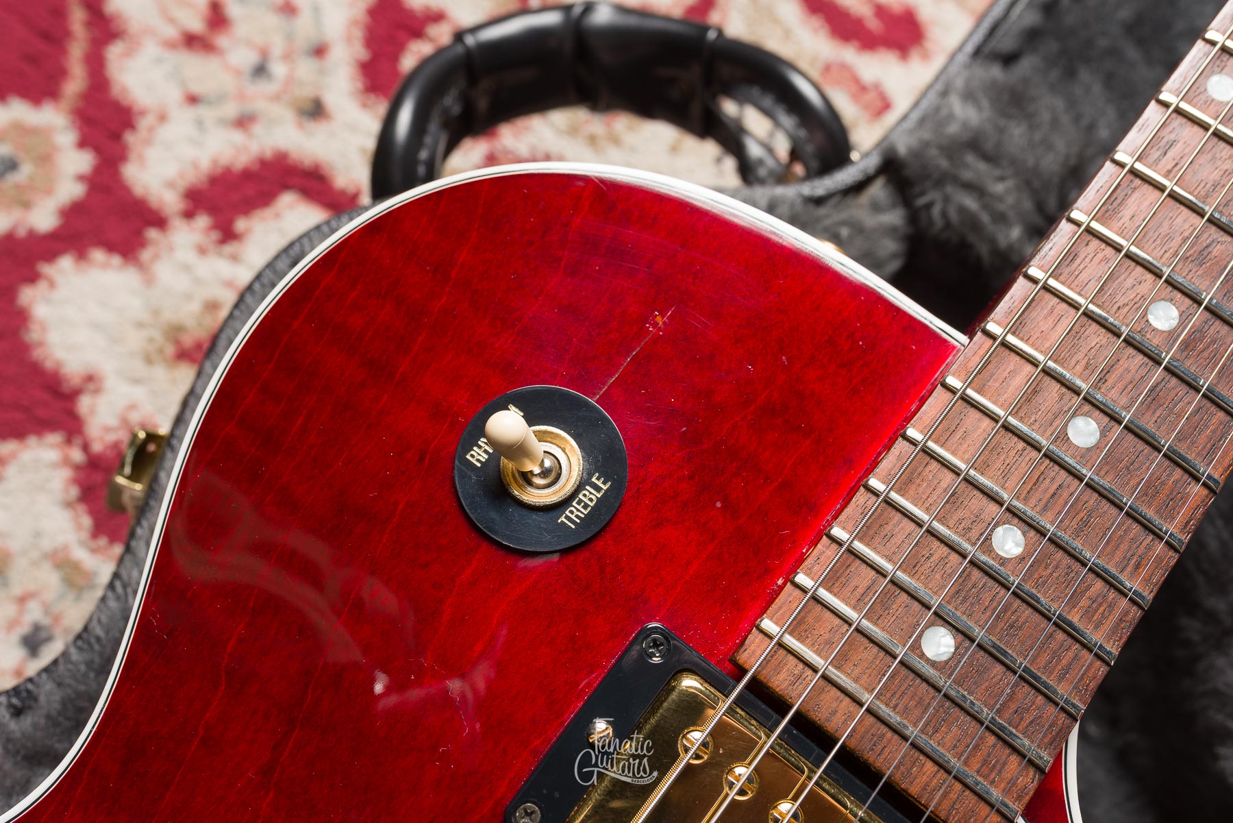 Gibson ES-135 Bigsby 2002 - Cherry #02032738 Segunda Mano