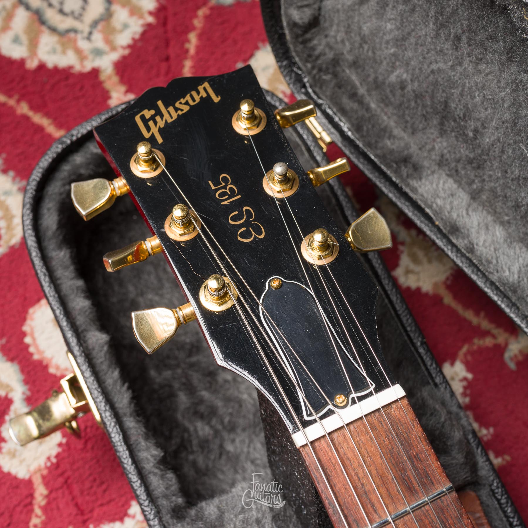 Gibson ES-135 Bigsby 2002 - Cherry #02032738 Segunda Mano