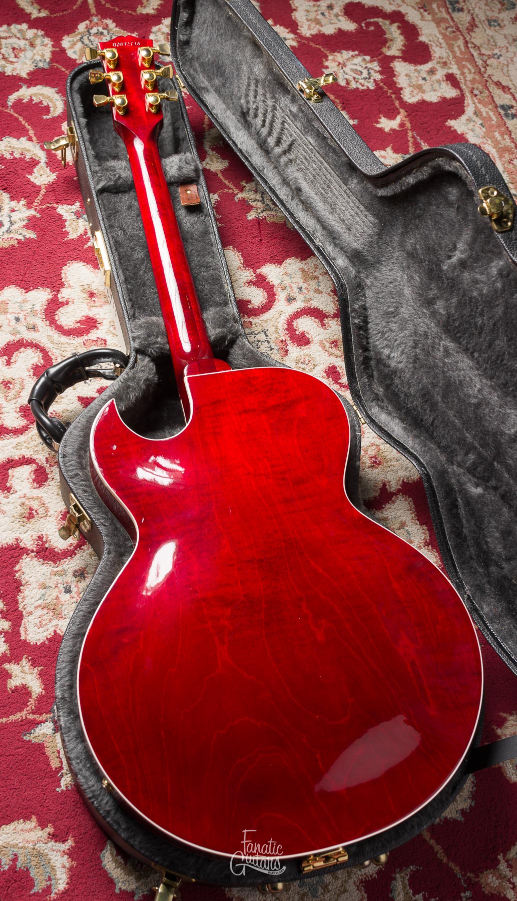 Gibson ES-135 Bigsby 2002 - Cherry #02032738 Segunda Mano