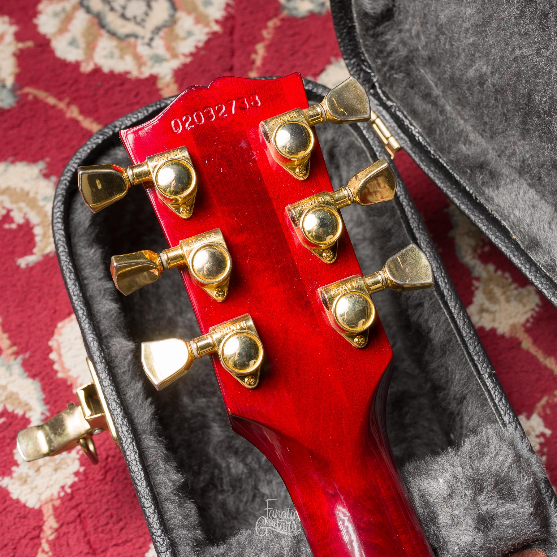 Gibson ES-135 Bigsby 2002 - Cherry #02032738 Segunda Mano