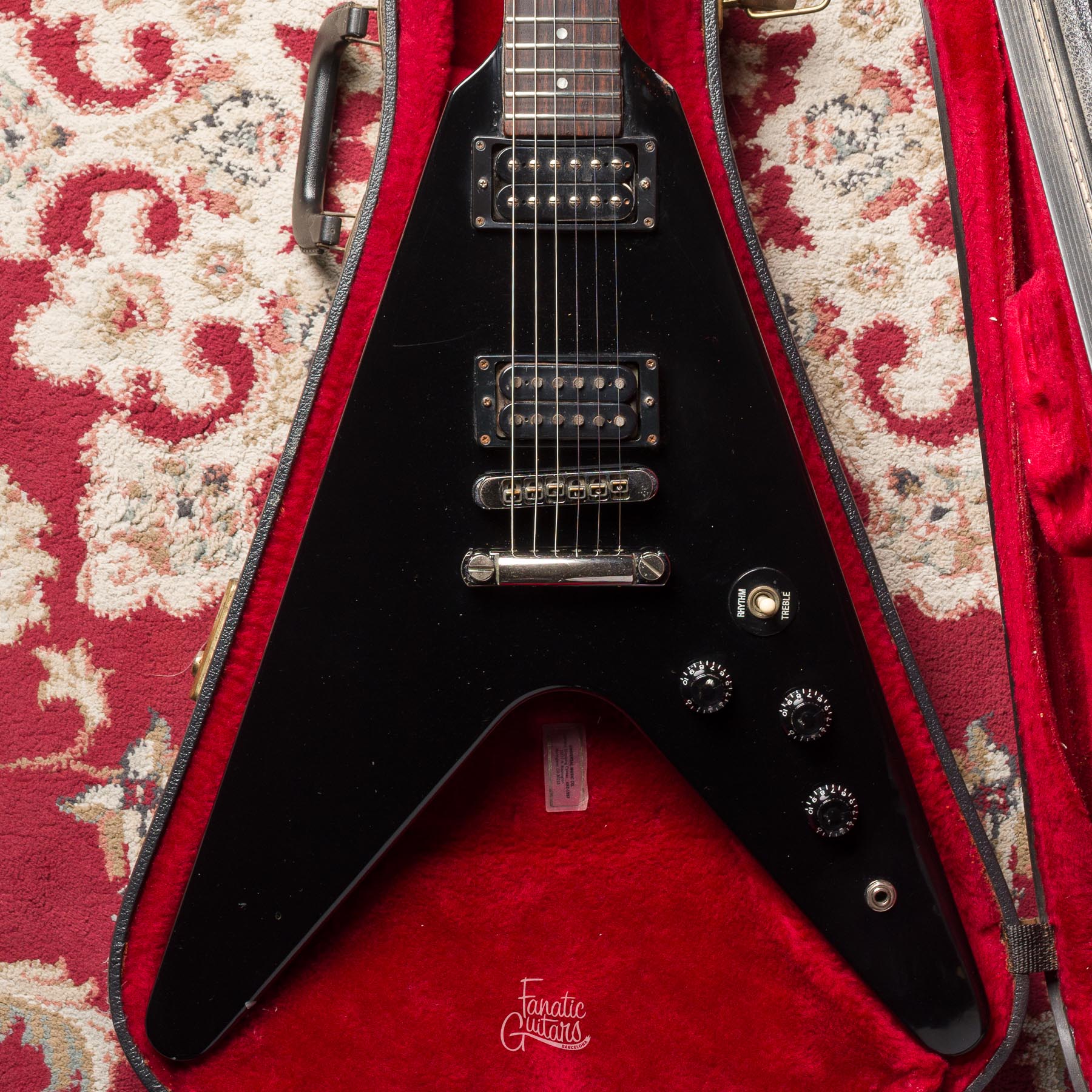 Gibson Flying V 1983 - Ebony #83553601 Segunda Mano