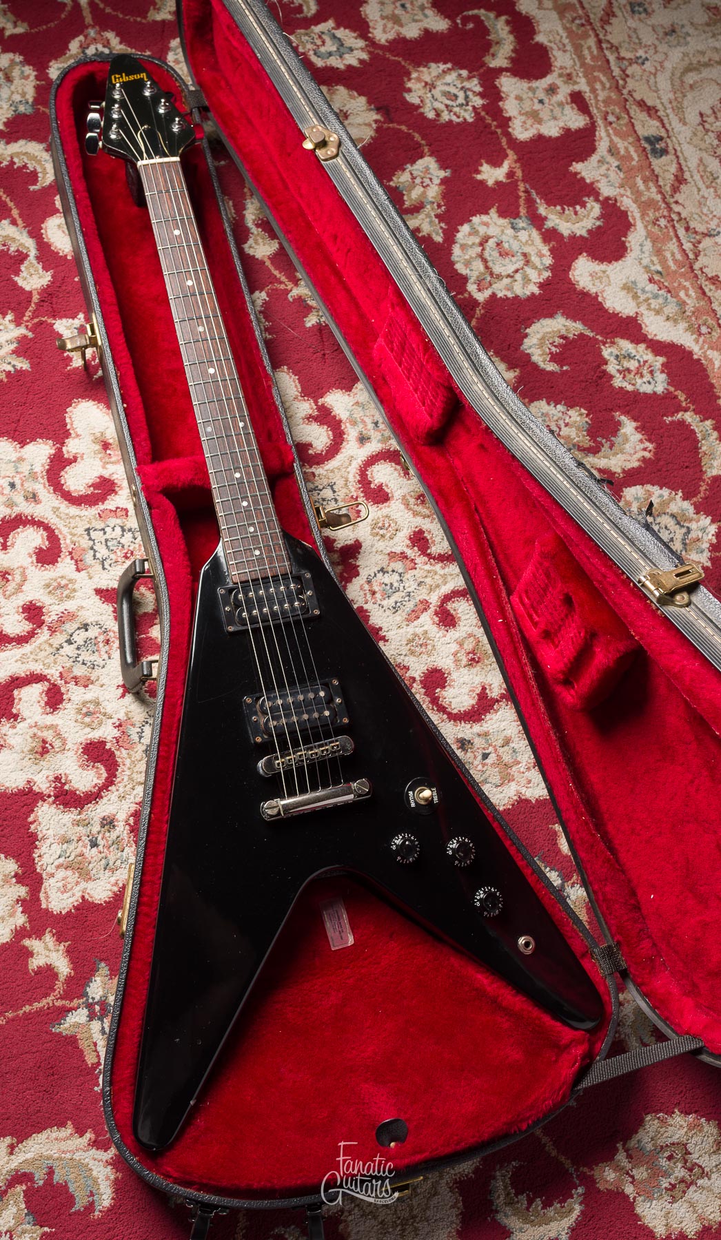 Gibson Flying V 1983 - Ebony #83553601 Segunda Mano