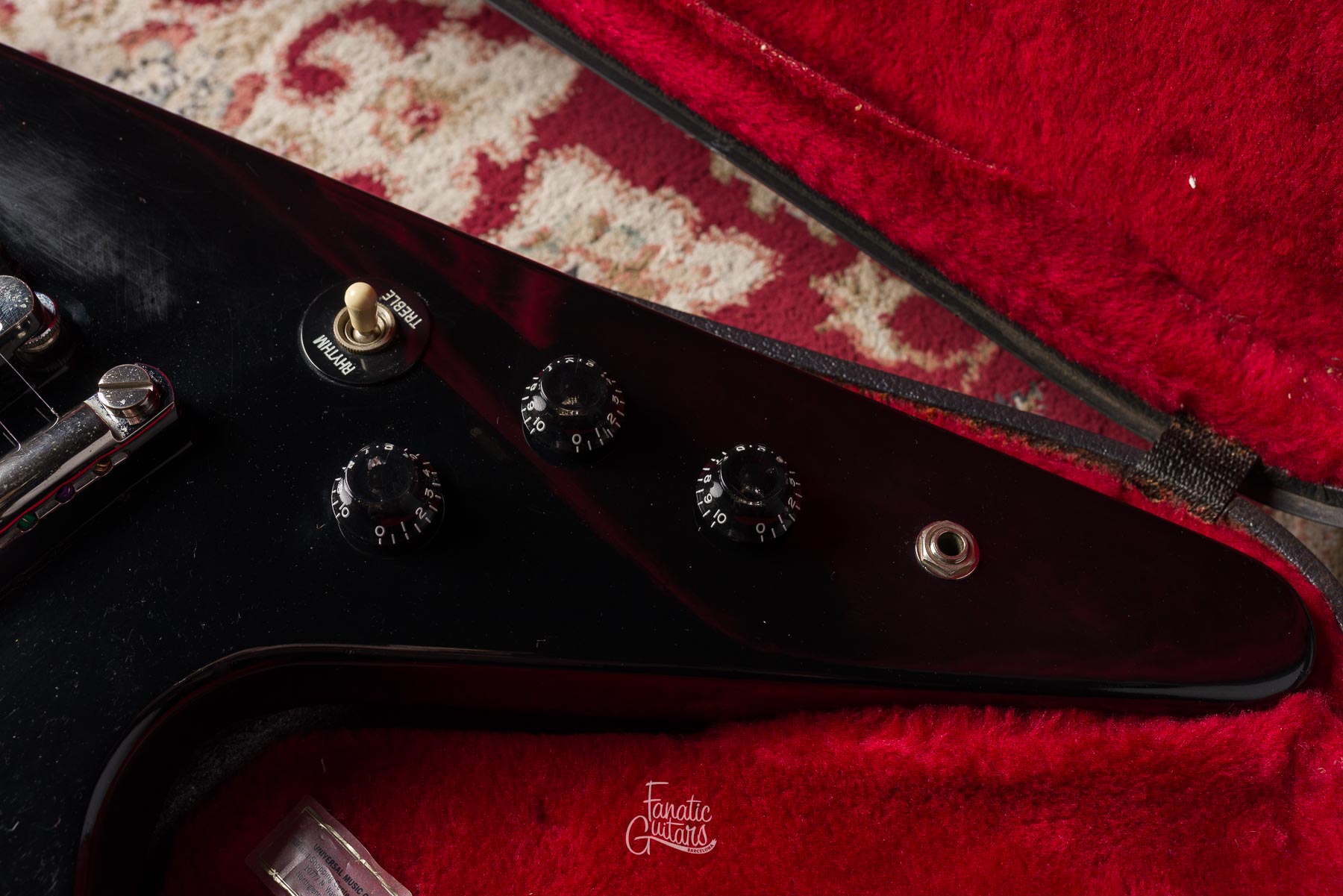 Gibson Flying V 1983 - Ebony #83553601 Segunda Mano