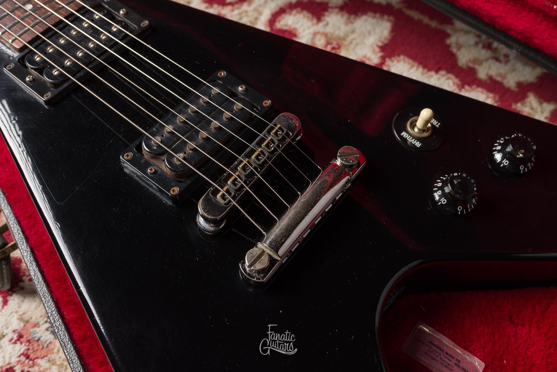 Gibson Flying V 1983 - Ebony #83553601 Segunda Mano