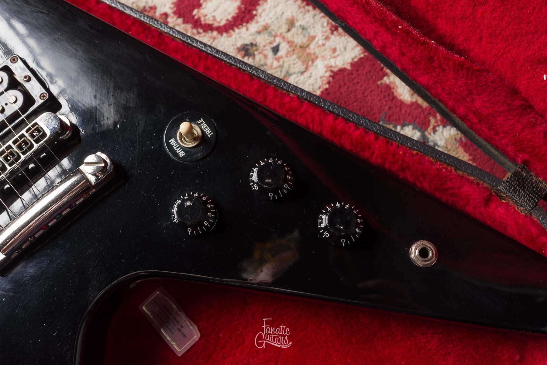 Gibson Flying V 1983 - Ebony #83553601 Segunda Mano