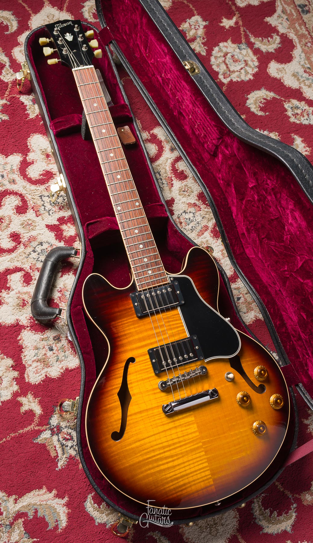 Gibson Custom Shop CS-336F - Figured Vintage Sunburst #CS002605 Segunda Mano