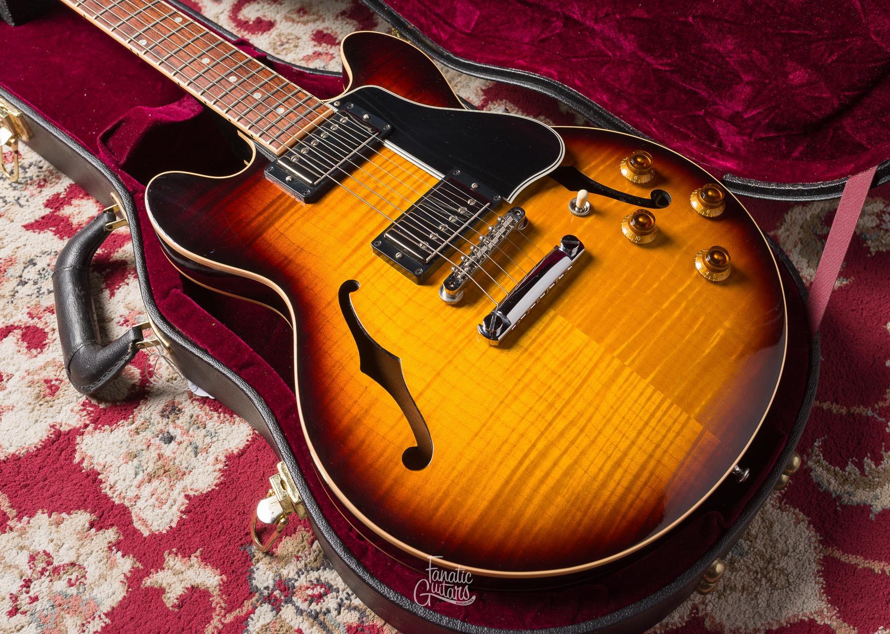 Gibson Custom Shop CS-336F - Figured Vintage Sunburst #CS002605 Segunda Mano