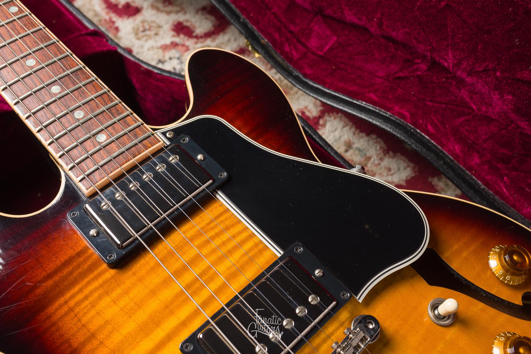 Gibson Custom Shop CS-336F - Figured Vintage Sunburst #CS002605 Segunda Mano