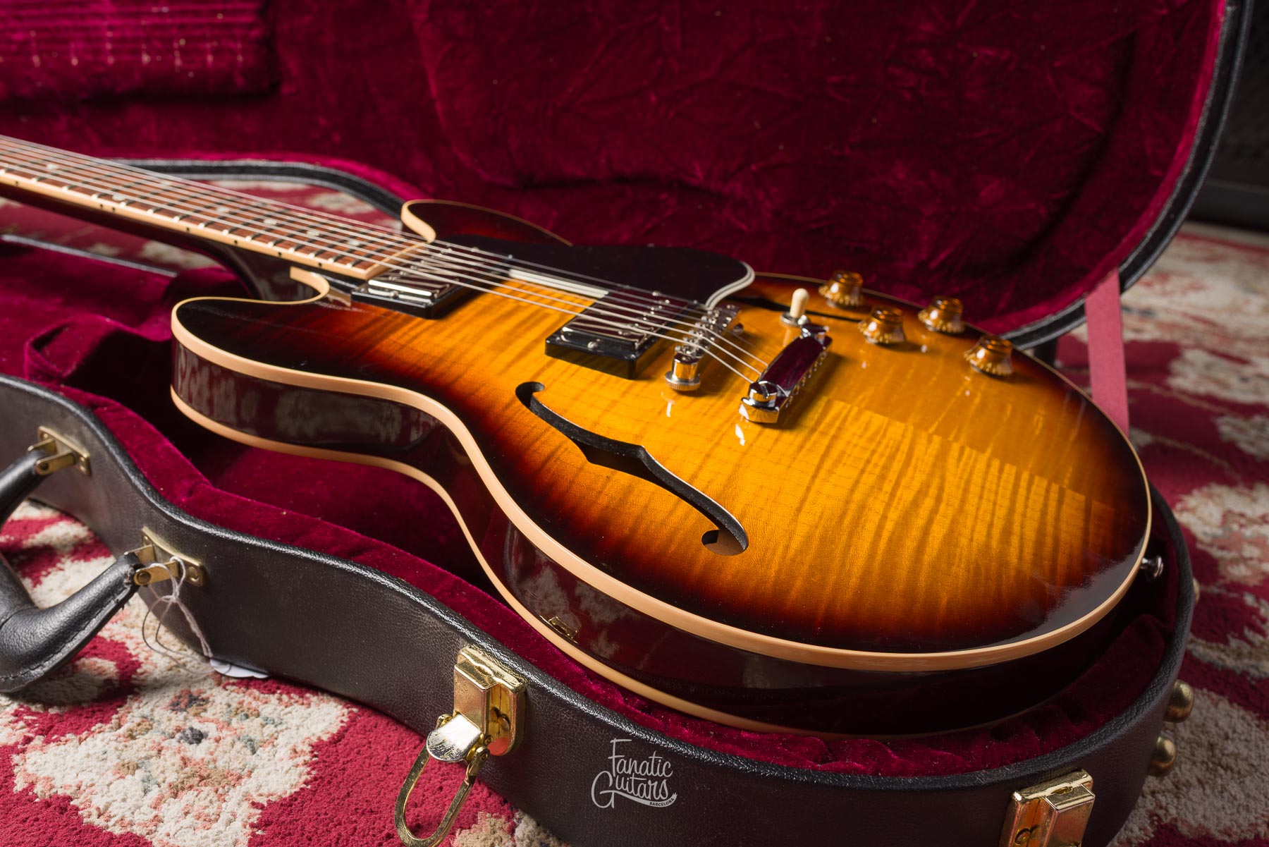 Gibson Custom Shop CS-336F - Figured Vintage Sunburst #CS002605 Segunda Mano