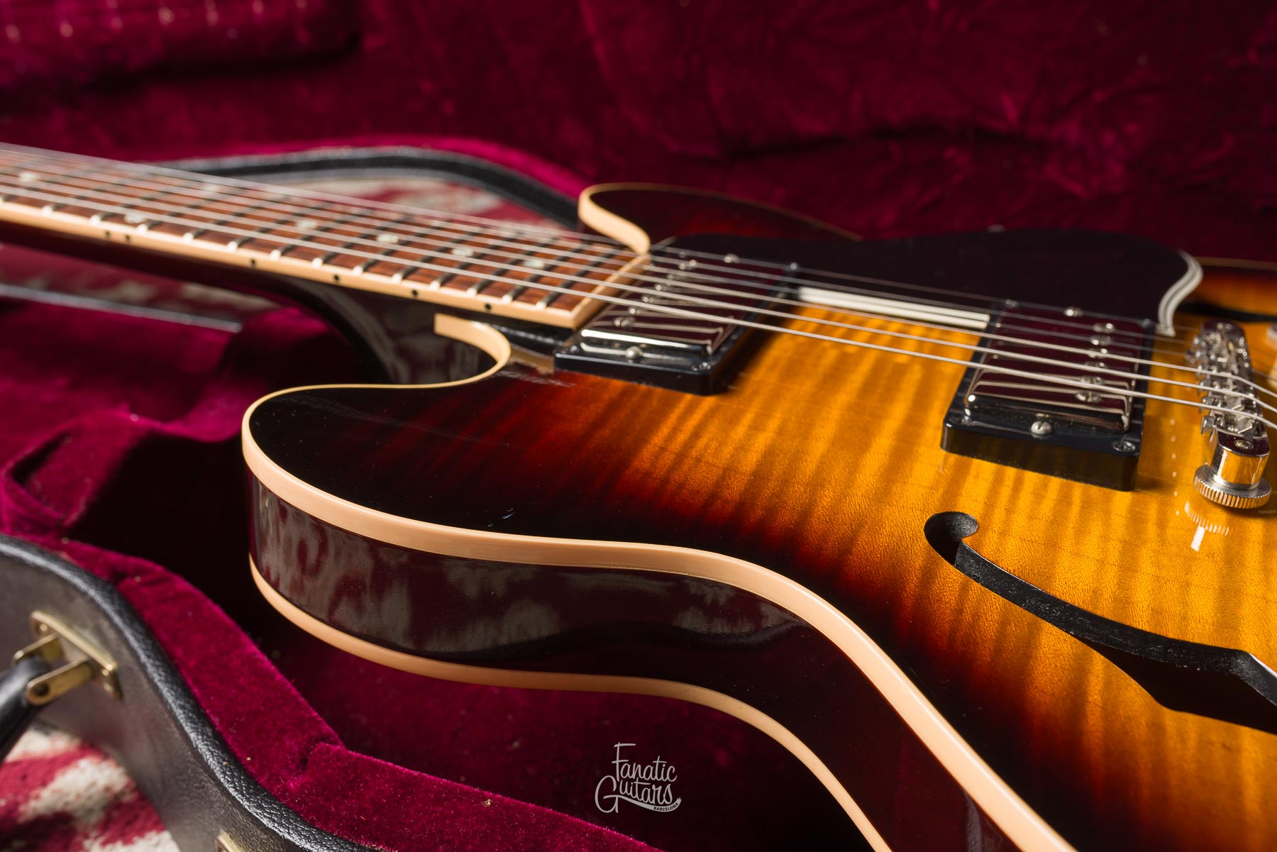 Gibson Custom Shop CS-336F - Figured Vintage Sunburst #CS002605 Segunda Mano