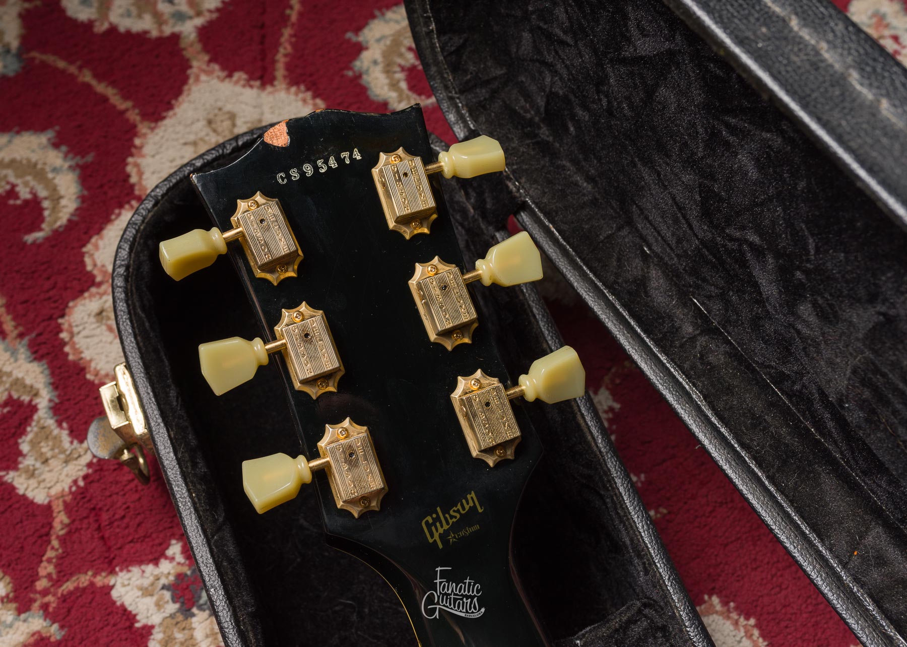 Gibson Custom Shop Les Paul Custom - Ebony #CS95474 Segunda Mano