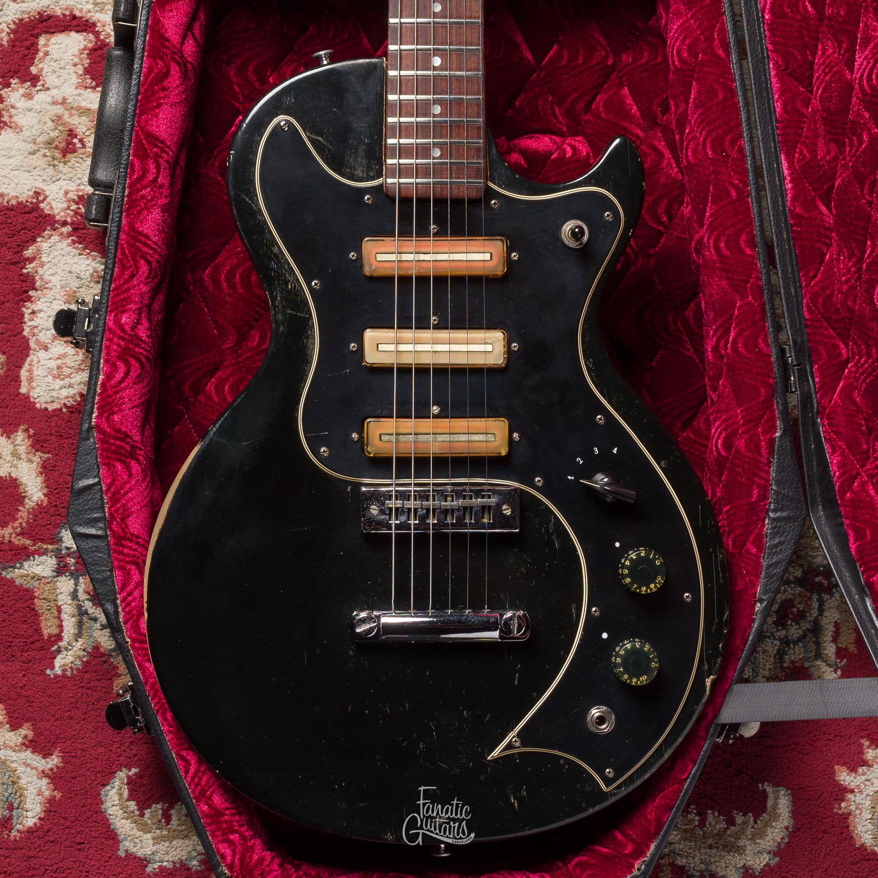 Gibson S-1 - Ebony #400519 Segunda Mano