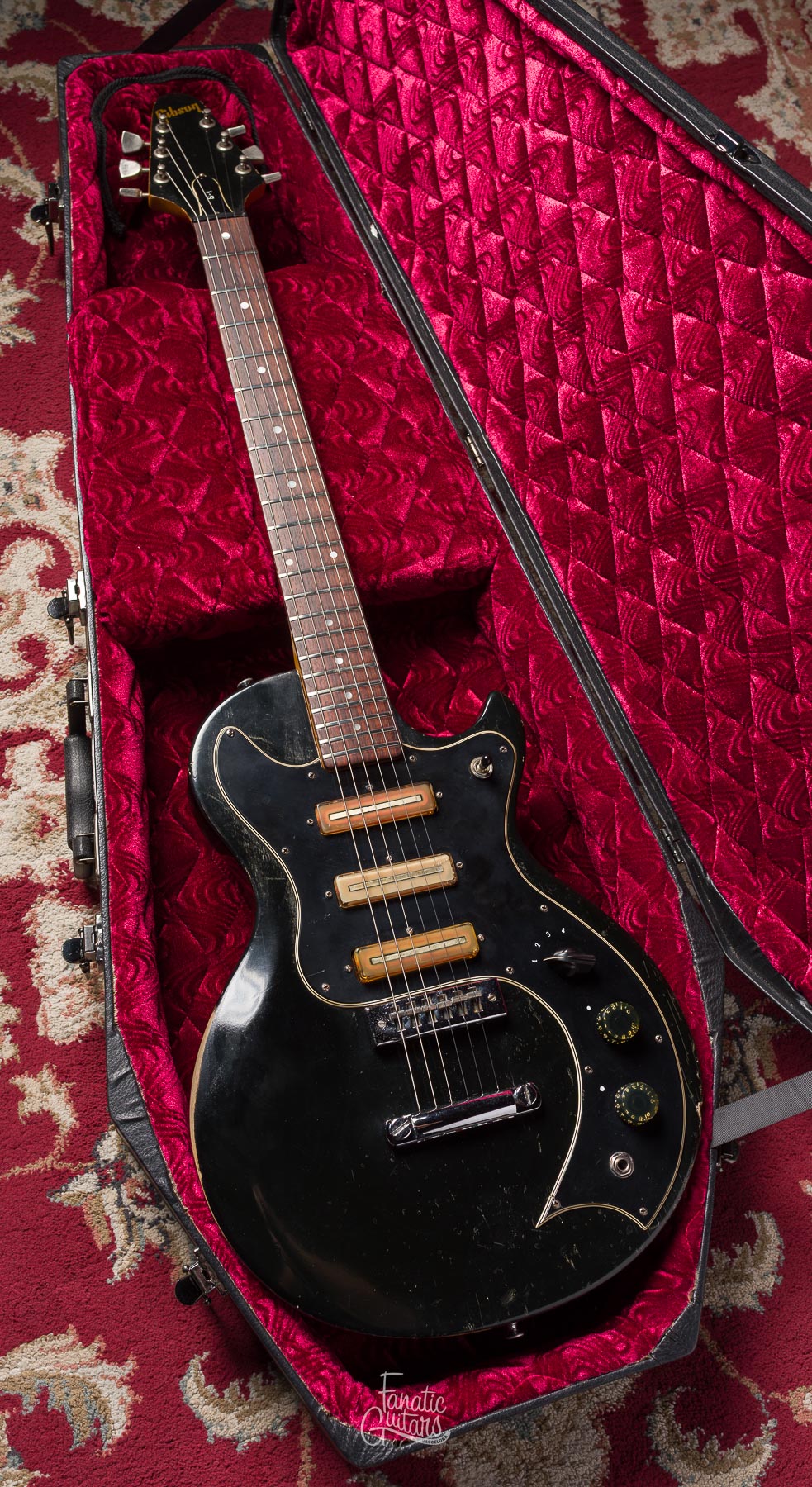 Gibson S-1 - Ebony #400519 Segunda Mano