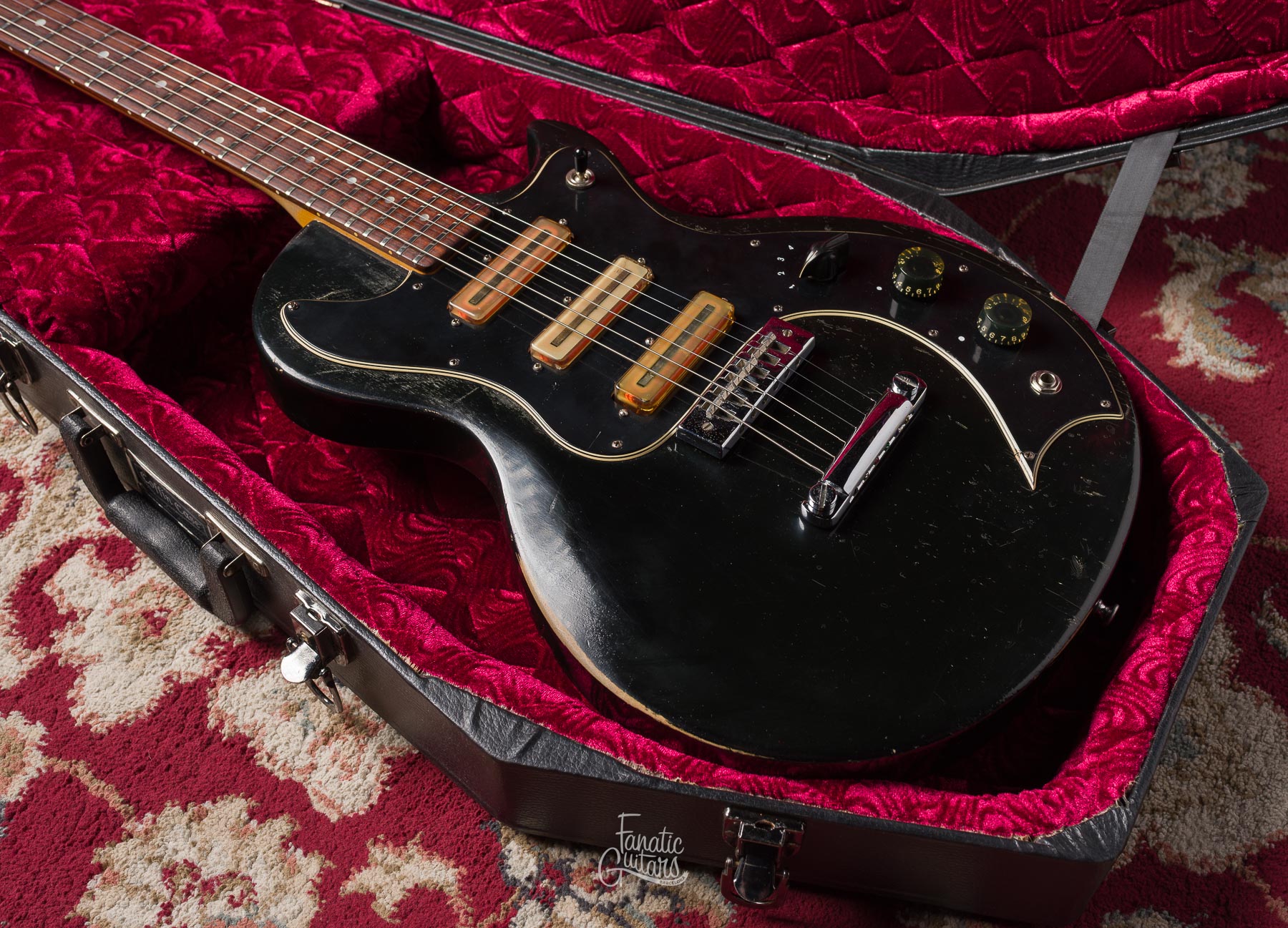 Gibson S-1 - Ebony #400519 Segunda Mano