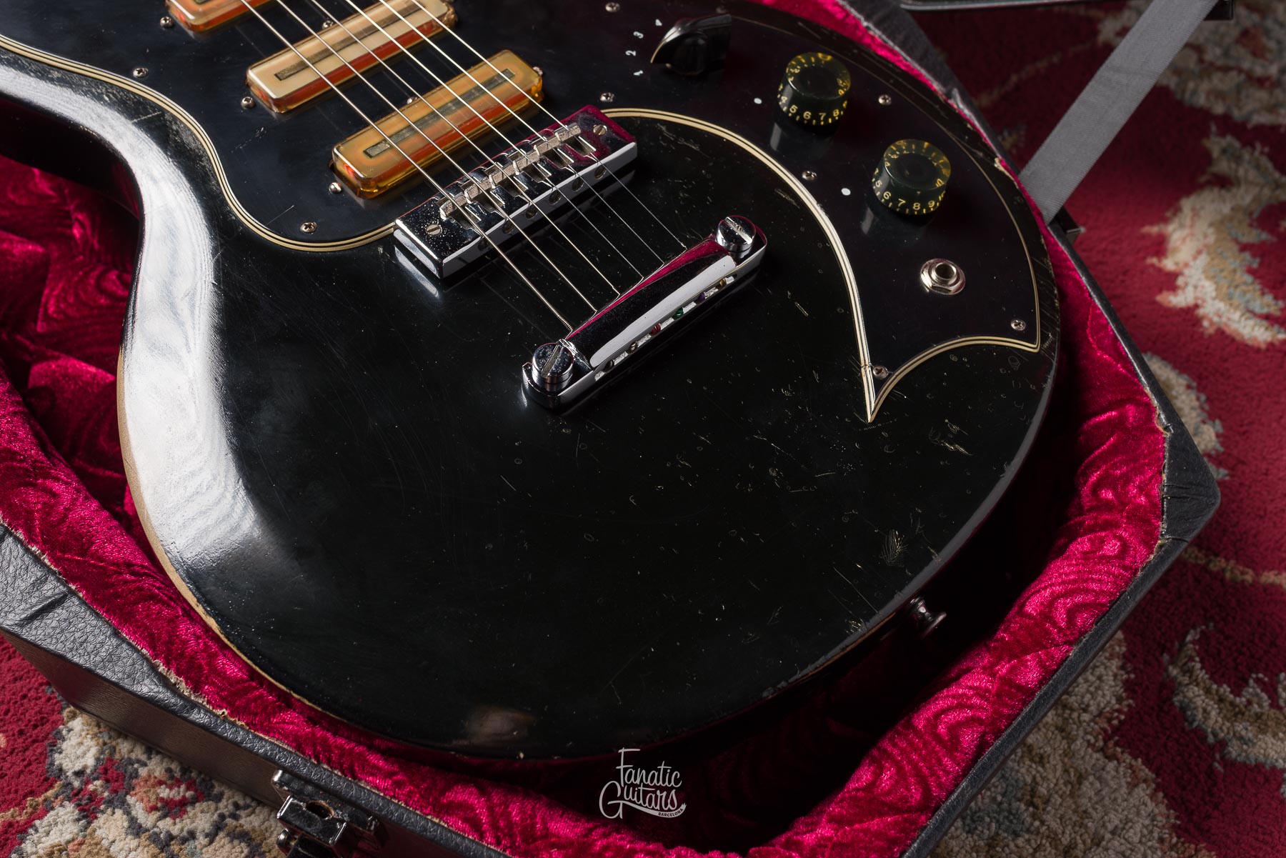 Gibson S-1 - Ebony #400519 Segunda Mano