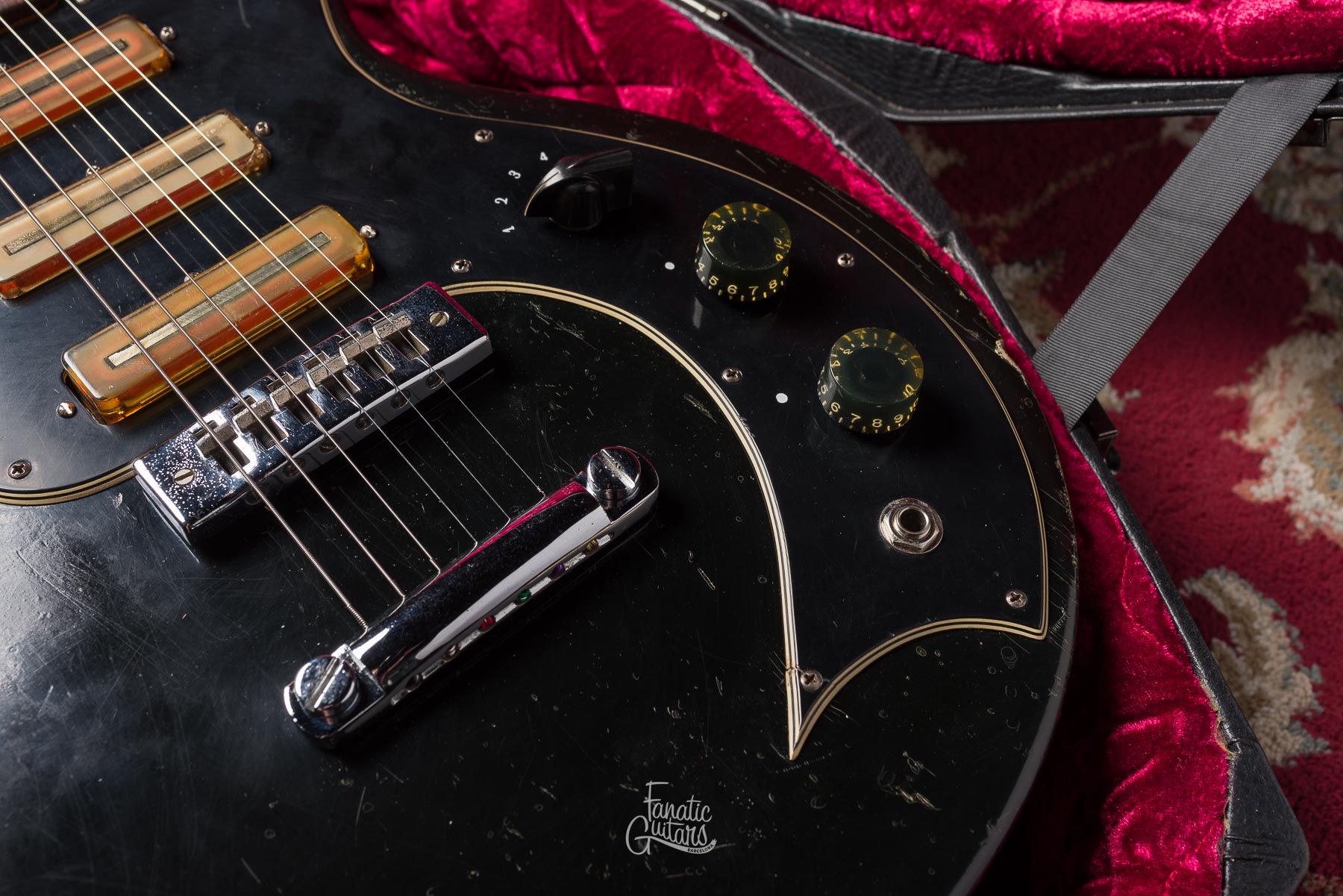 Gibson S-1 - Ebony #400519 Segunda Mano