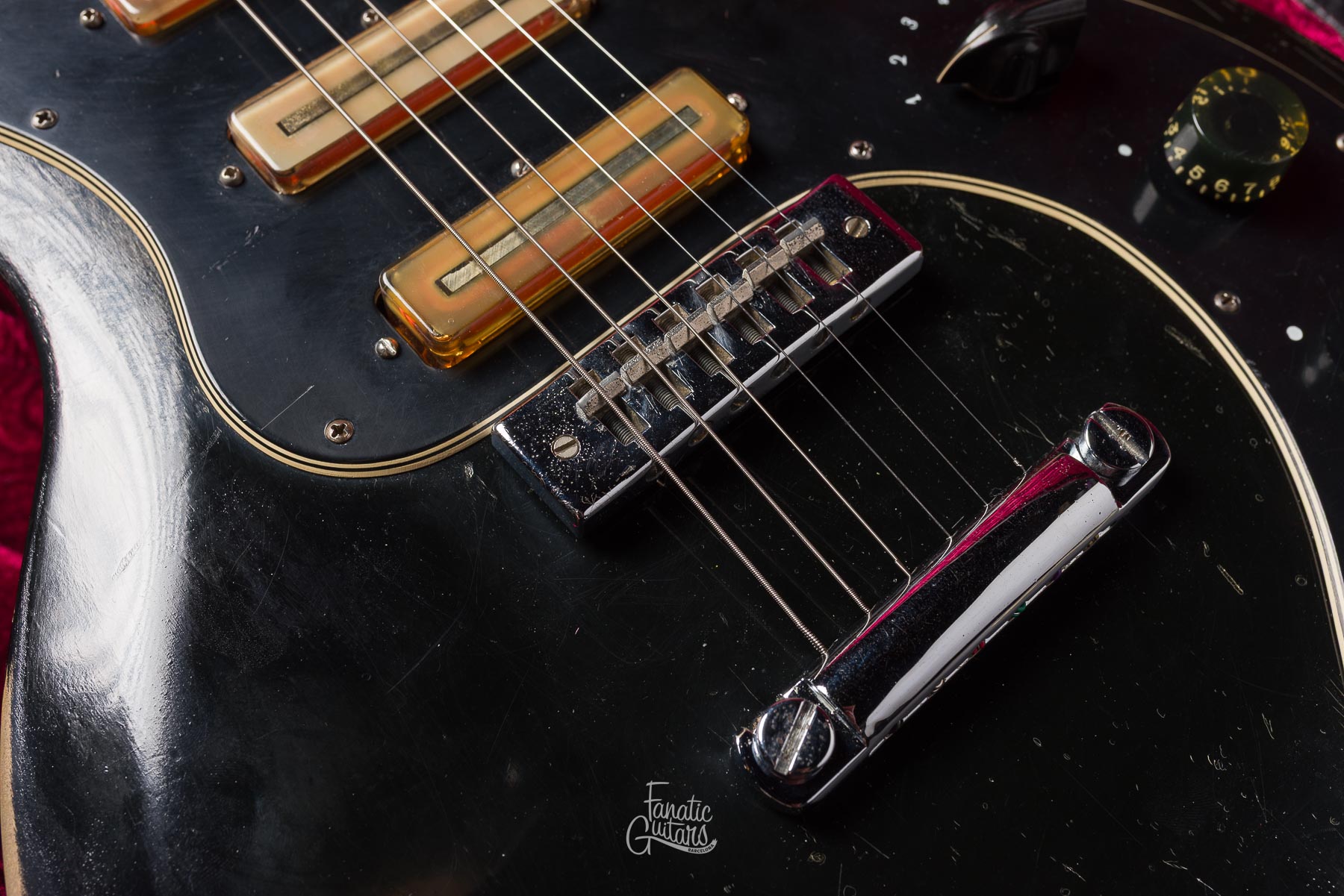 Gibson S-1 - Ebony #400519 Segunda Mano