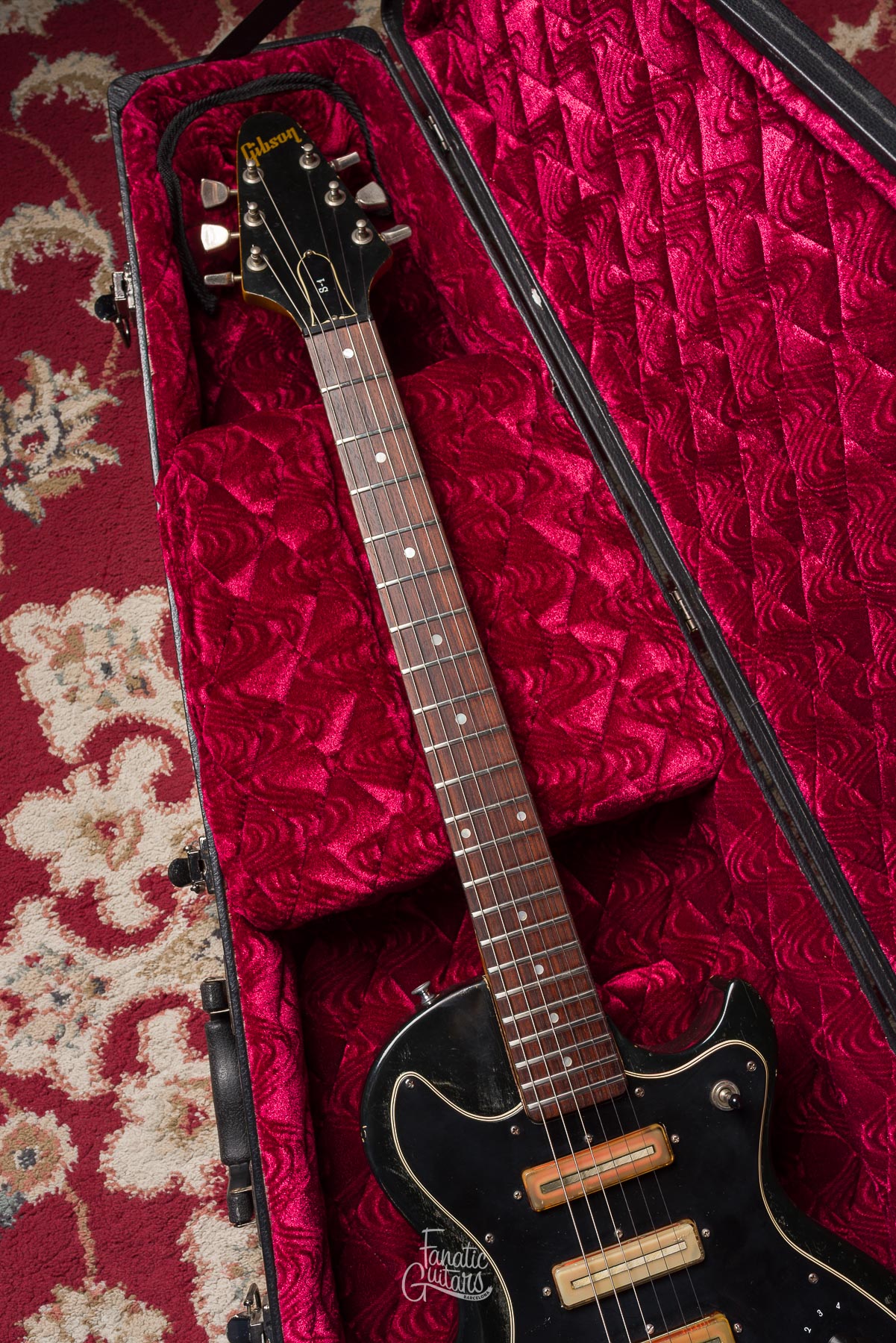 Gibson S-1 - Ebony #400519 Segunda Mano