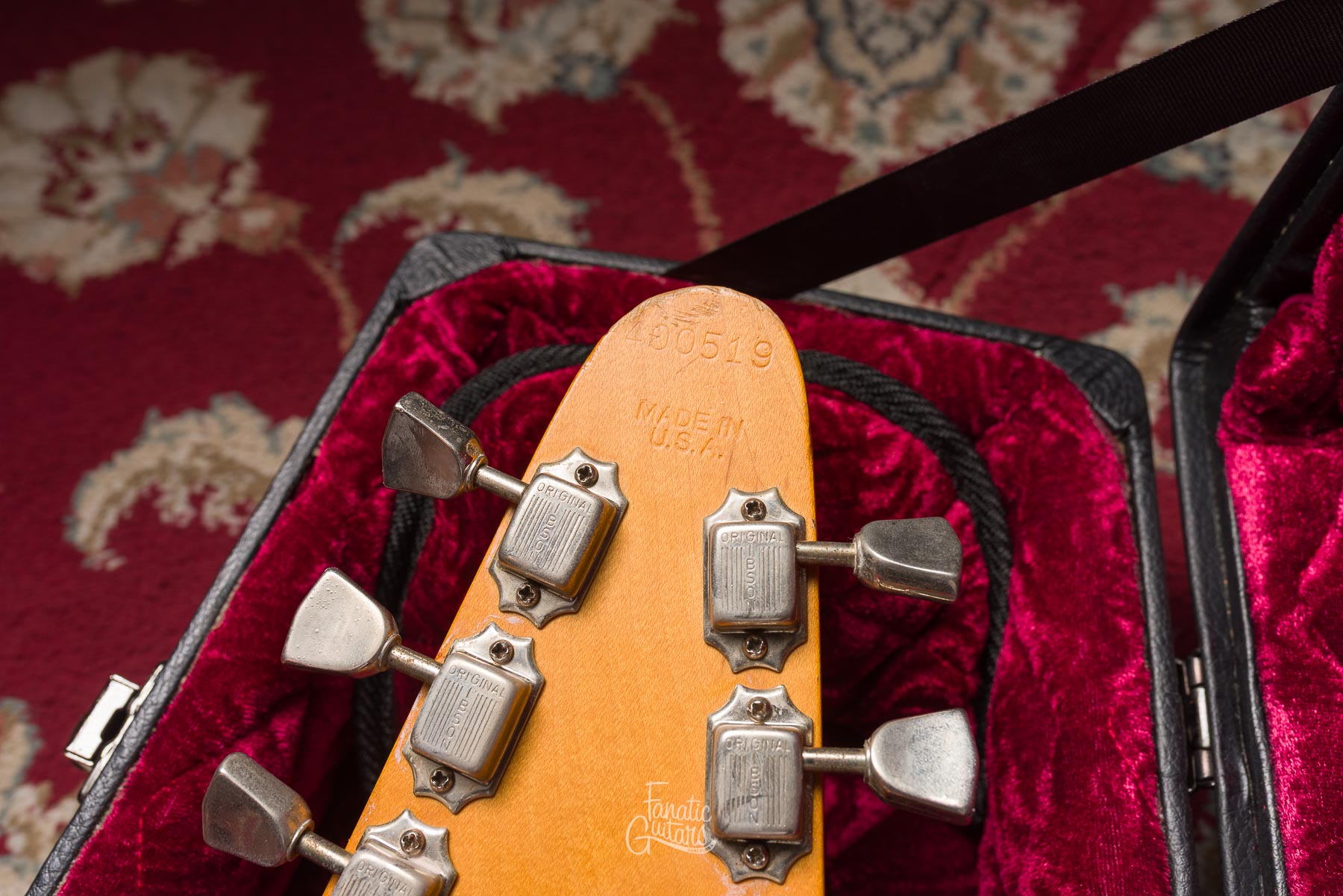 Gibson S-1 - Ebony #400519 Segunda Mano