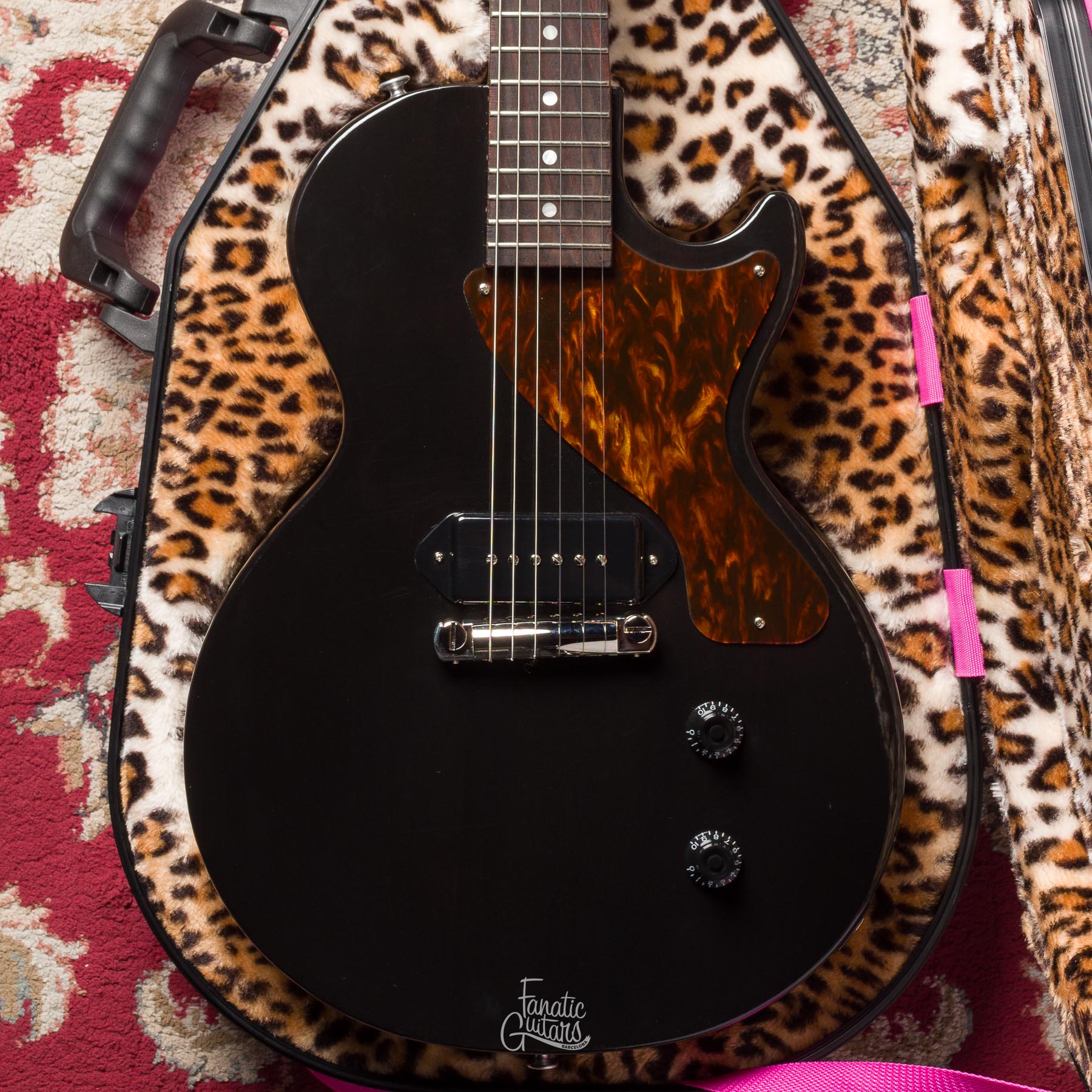 Gibson Billie Joe Armstrong Les Paul Junior - Vintage Ebony Gloss #227020098 Segunda Mano