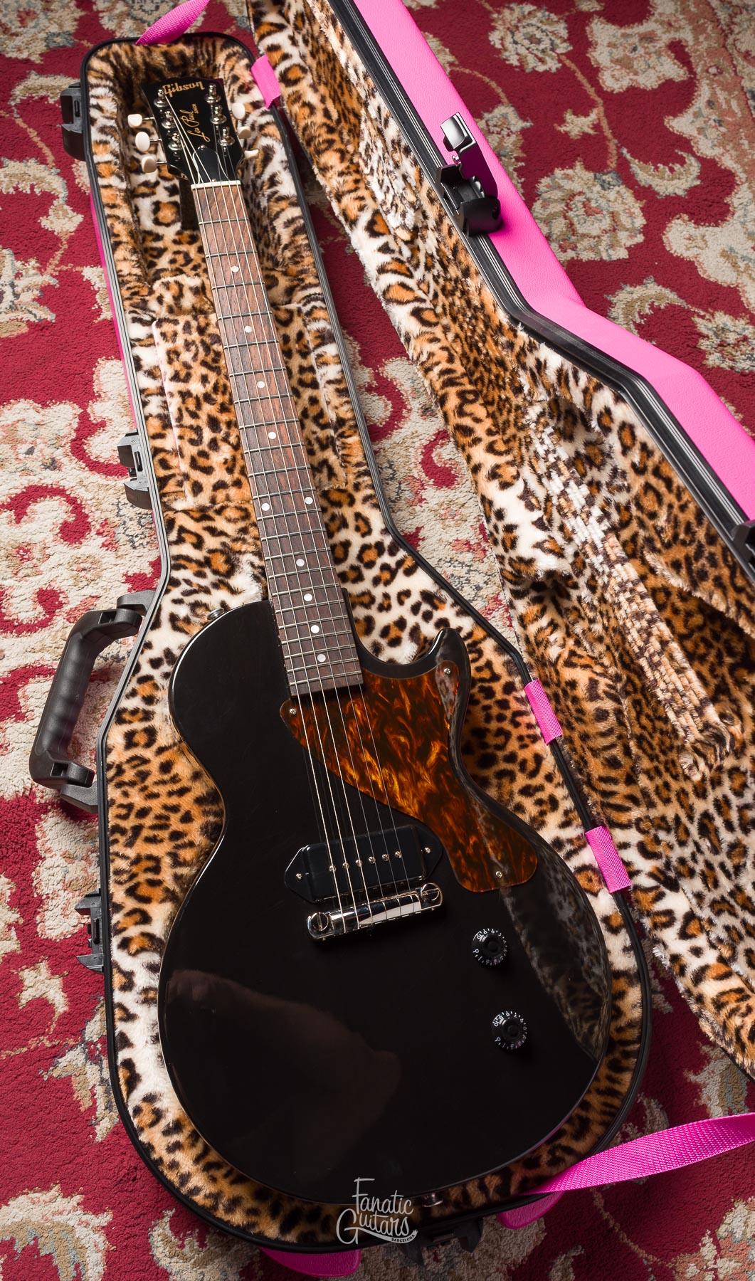 Gibson Billie Joe Armstrong Les Paul Junior - Vintage Ebony Gloss #227020098 Segunda Mano