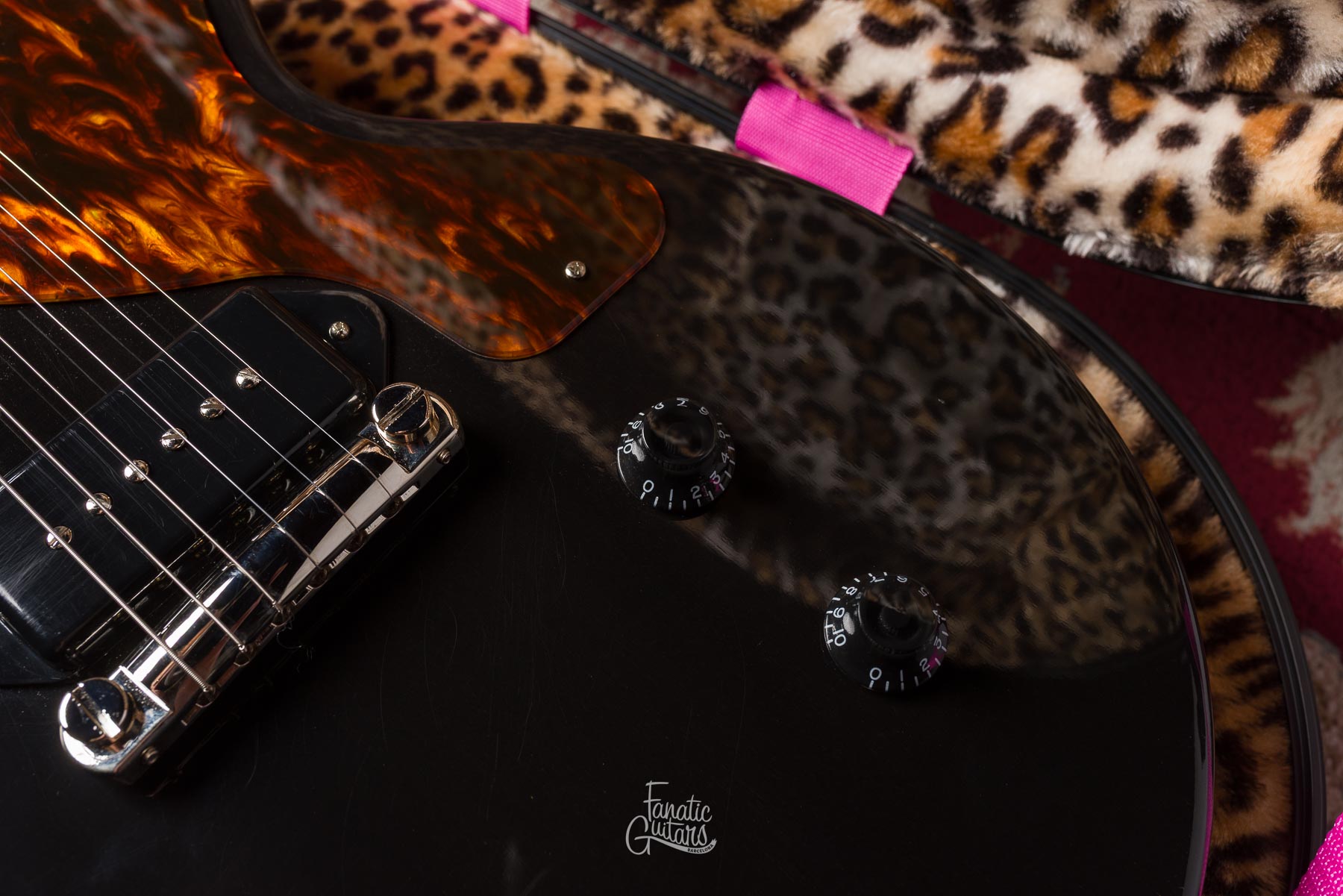 Gibson Billie Joe Armstrong Les Paul Junior - Vintage Ebony Gloss #227020098 Segunda Mano