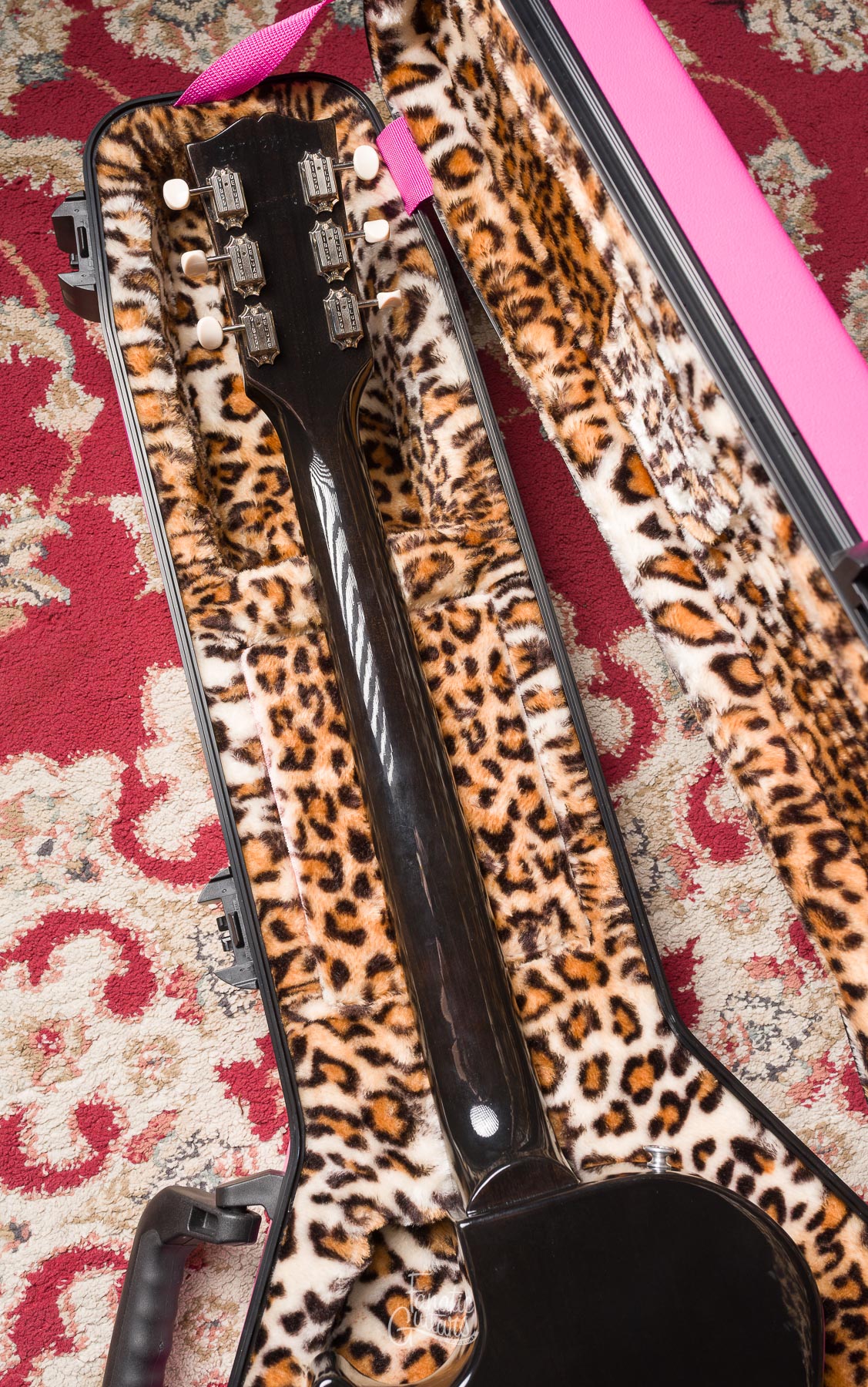 Gibson Billie Joe Armstrong Les Paul Junior - Vintage Ebony Gloss #227020098 Segunda Mano