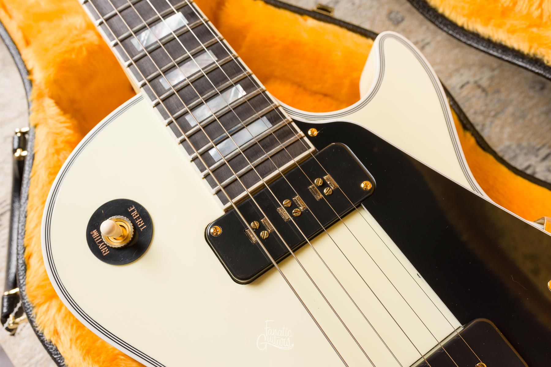 Gibson Custom Shop M2M Les Paul Custom 1954 Reissue VOS – Classic White