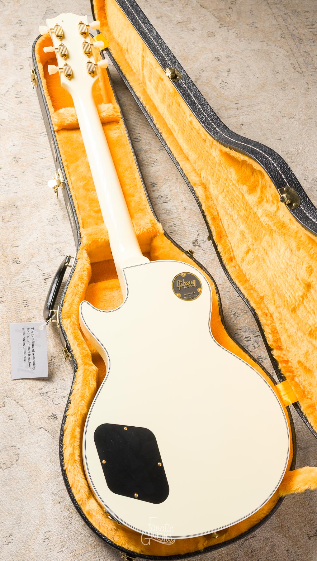 Gibson Custom Shop M2M Les Paul Custom 1954 Reissue VOS – Classic White