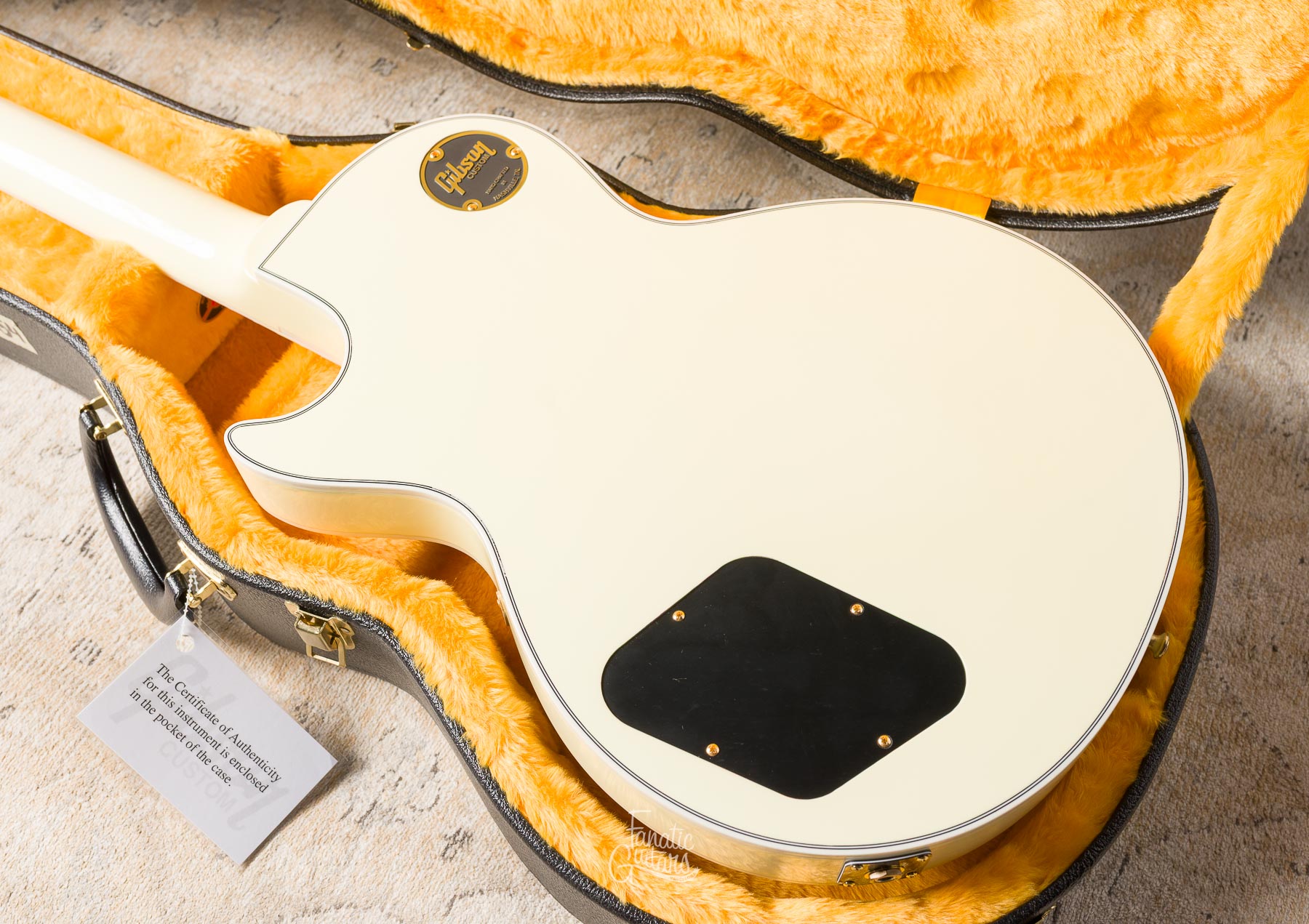 Gibson Custom Shop M2M Les Paul Custom 1954 Reissue VOS – Classic White