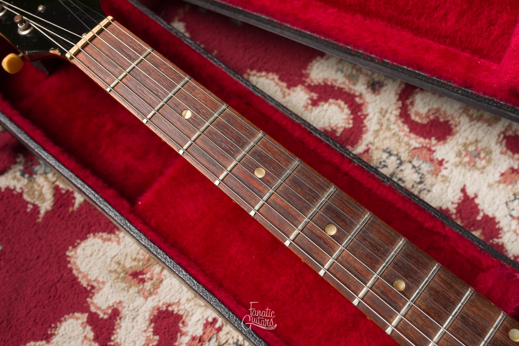 Gibson SG Junior Vibrola 1965 - Cherry #516073 Segunda Mano