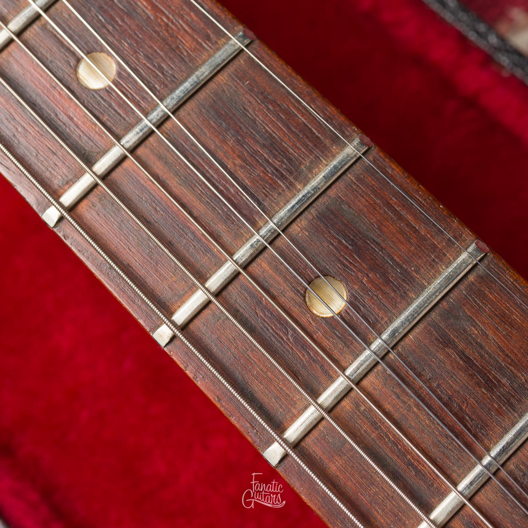 Gibson SG Junior Vibrola 1965 - Cherry #516073 Segunda Mano