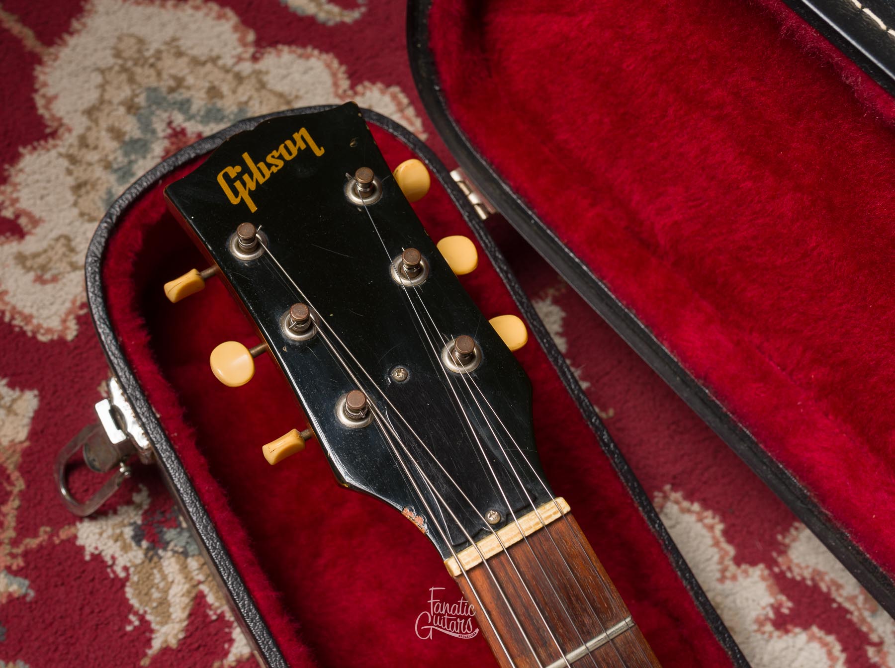 Gibson SG Junior Vibrola 1965 - Cherry #516073 Segunda Mano