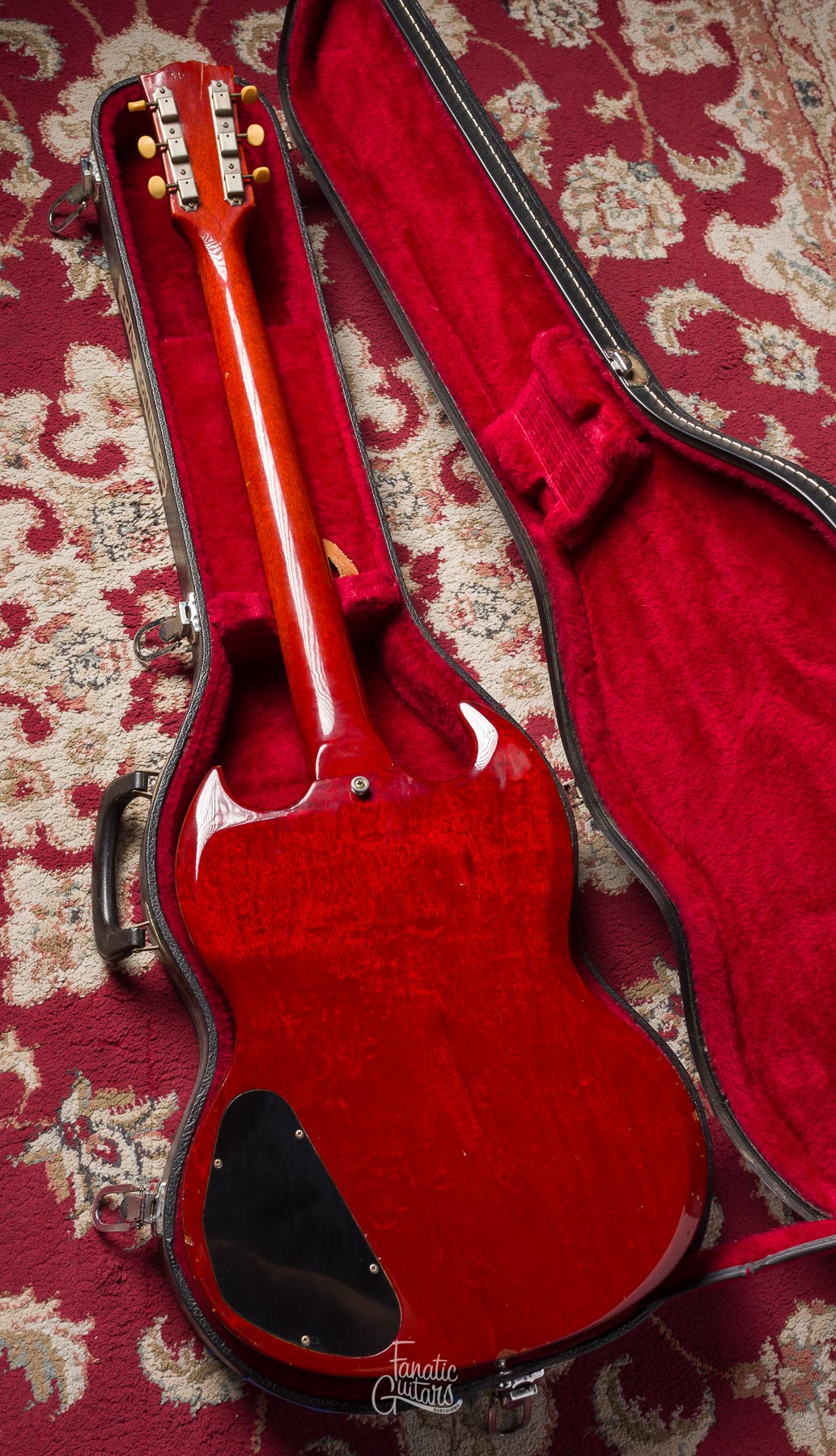 Gibson SG Junior Vibrola 1965 - Cherry #516073 Segunda Mano