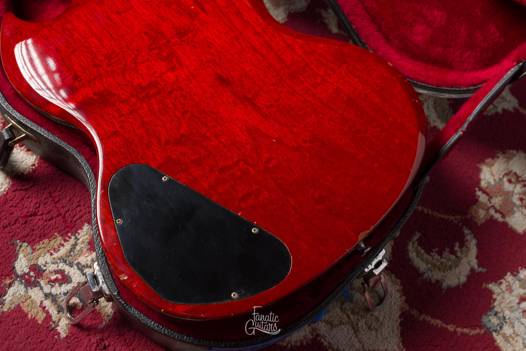 Gibson SG Junior Vibrola 1965 - Cherry #516073 Segunda Mano