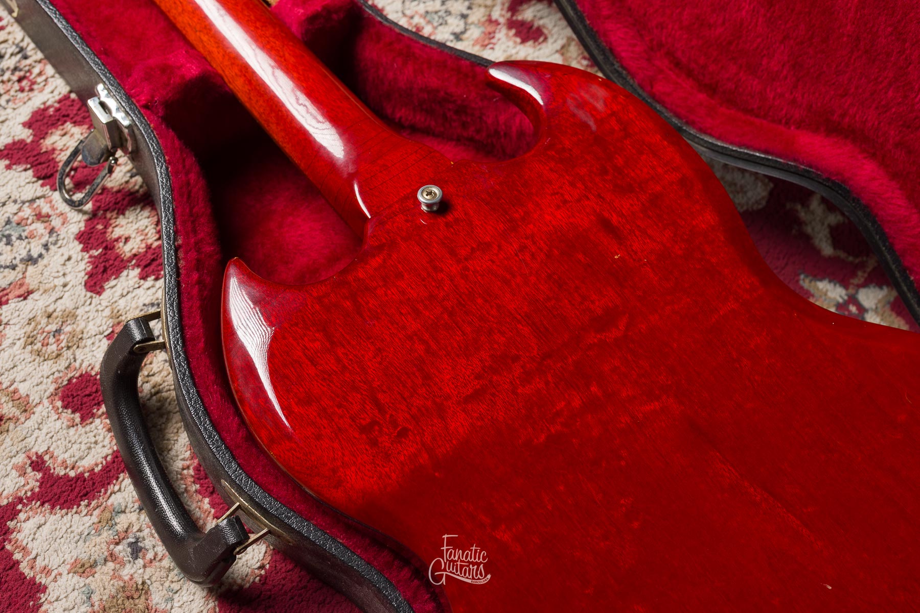 Gibson SG Junior Vibrola 1965 - Cherry #516073 Segunda Mano