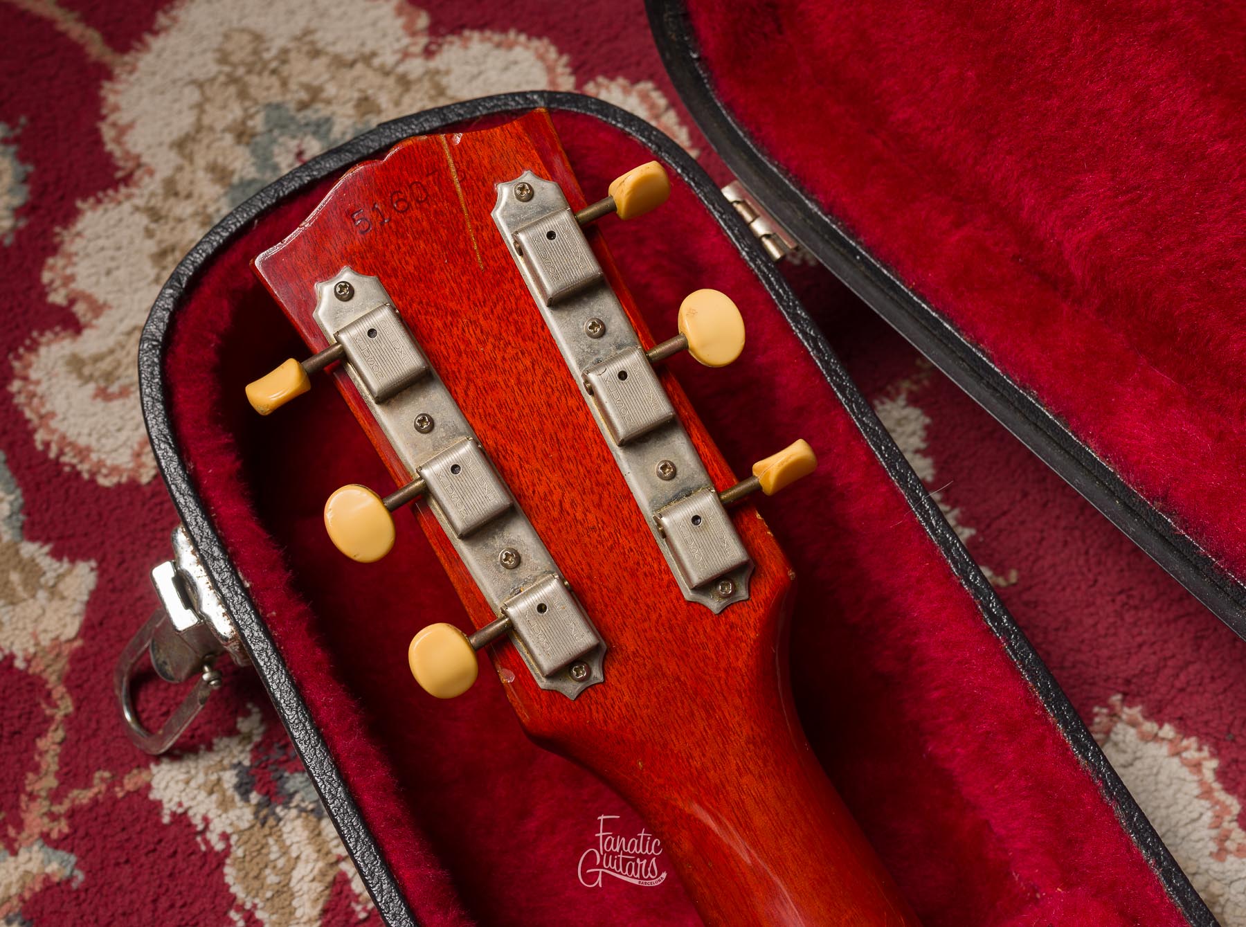 Gibson SG Junior Vibrola 1965 - Cherry #516073 Segunda Mano