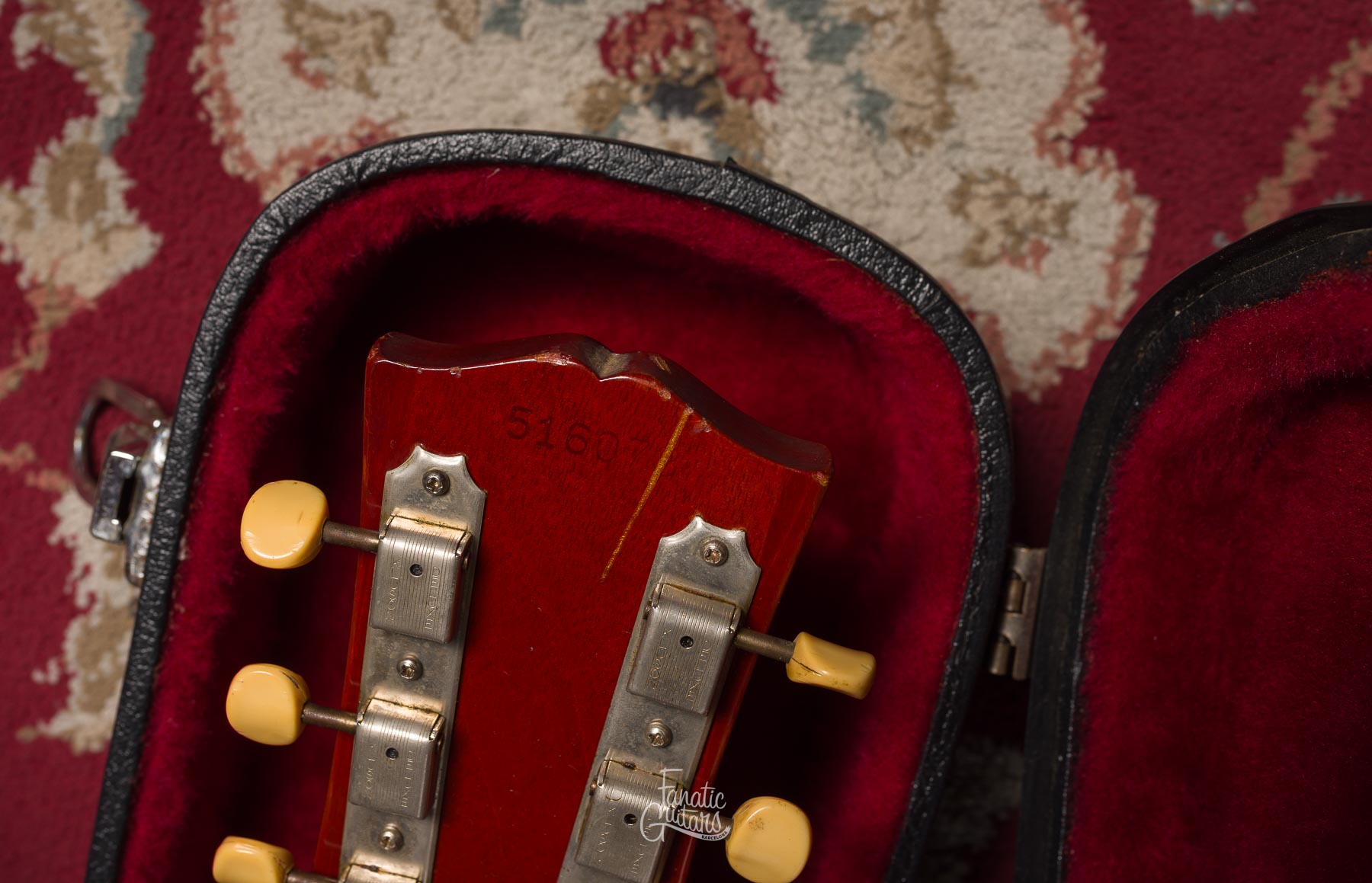 Gibson SG Junior Vibrola 1965 - Cherry #516073 Segunda Mano