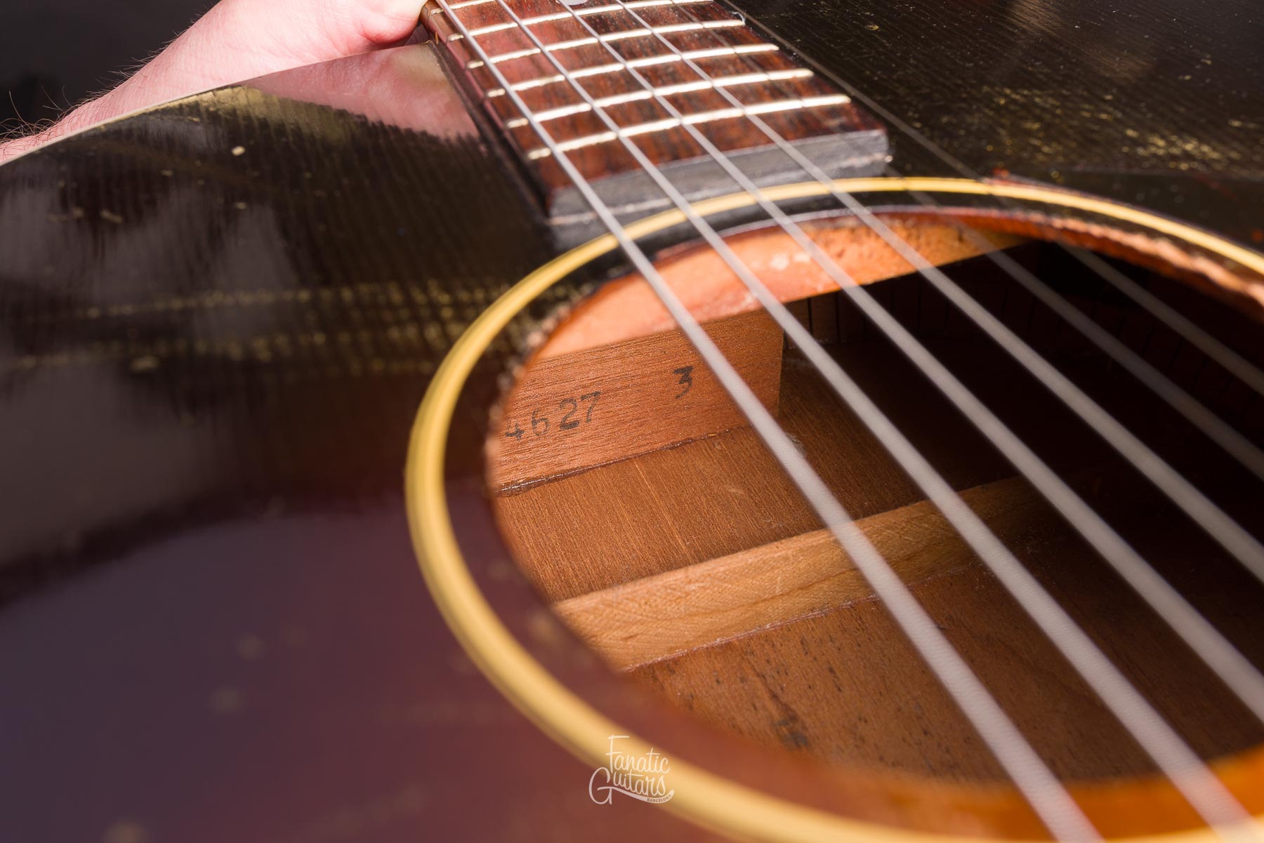 Gibson LG-1 1948-1951 - Sunburst #46273 Segunda Mano