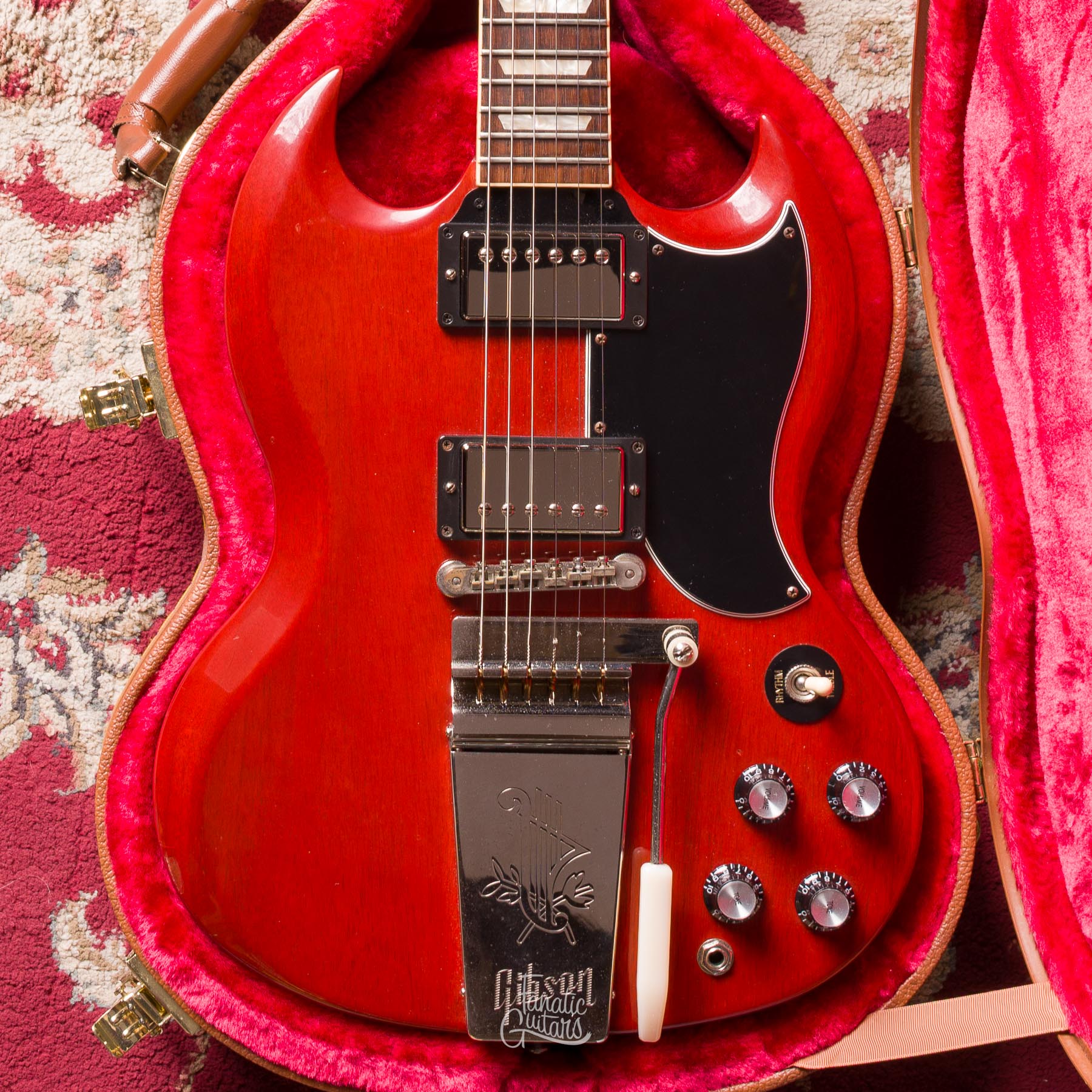 Gibson SG Standard 61's Maestro Vibrola - Vintage Cherry Segunda Mano